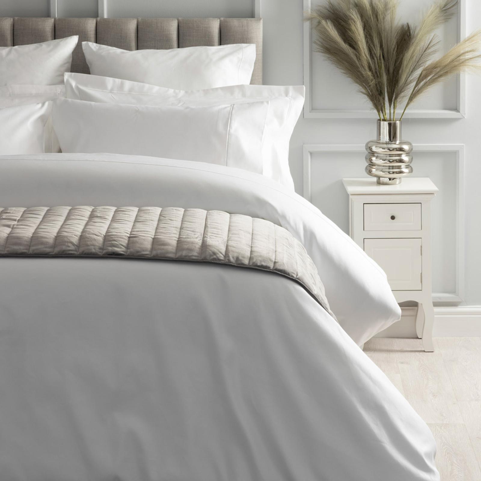 1200TC Super King Duvet Cover, White BrandAlley