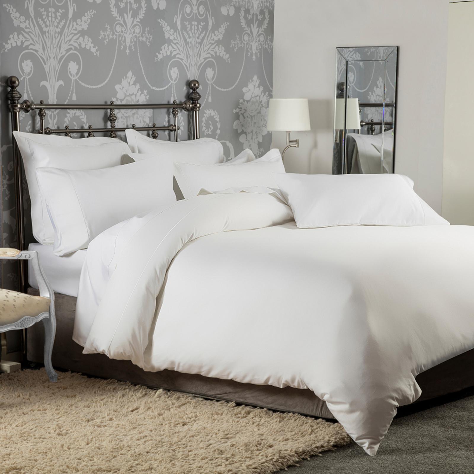 1200TC Large Square Pillowcase, White BrandAlley