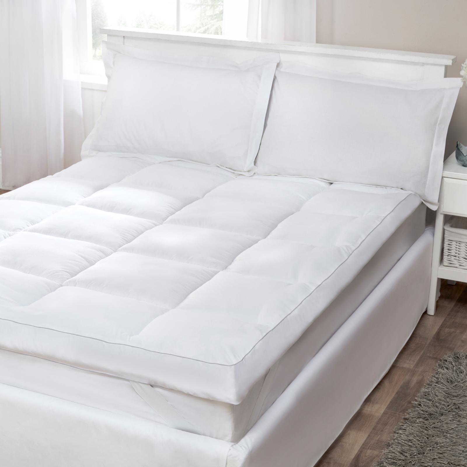 Feels Like Down Extra Deep King Mattress Enhancer BrandAlley