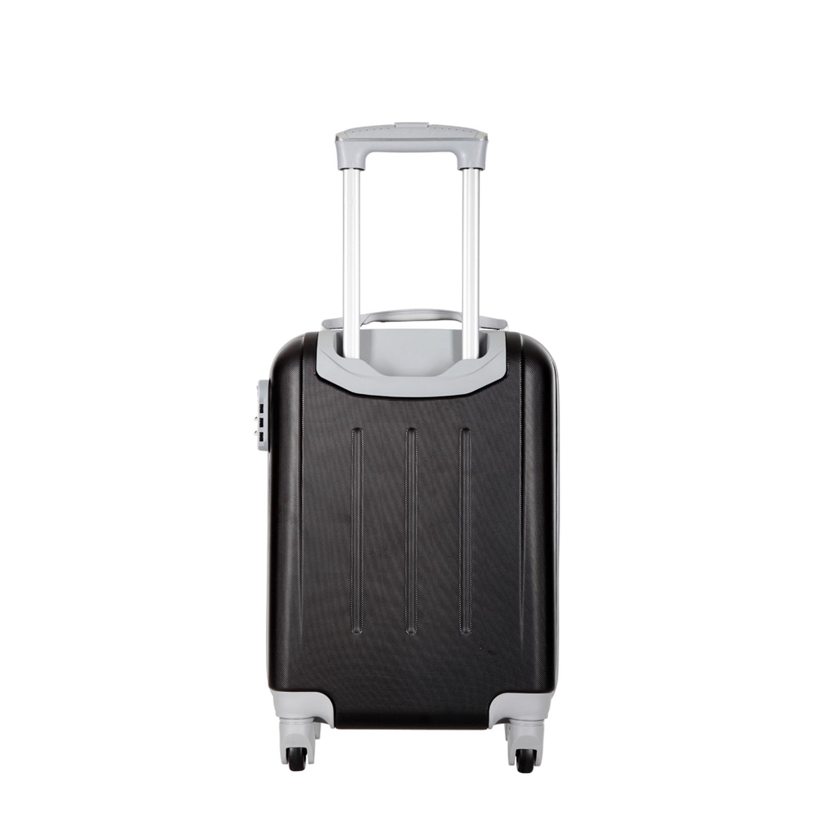 Black Denis 4 Wheeled Suitcases 46cm - BrandAlley