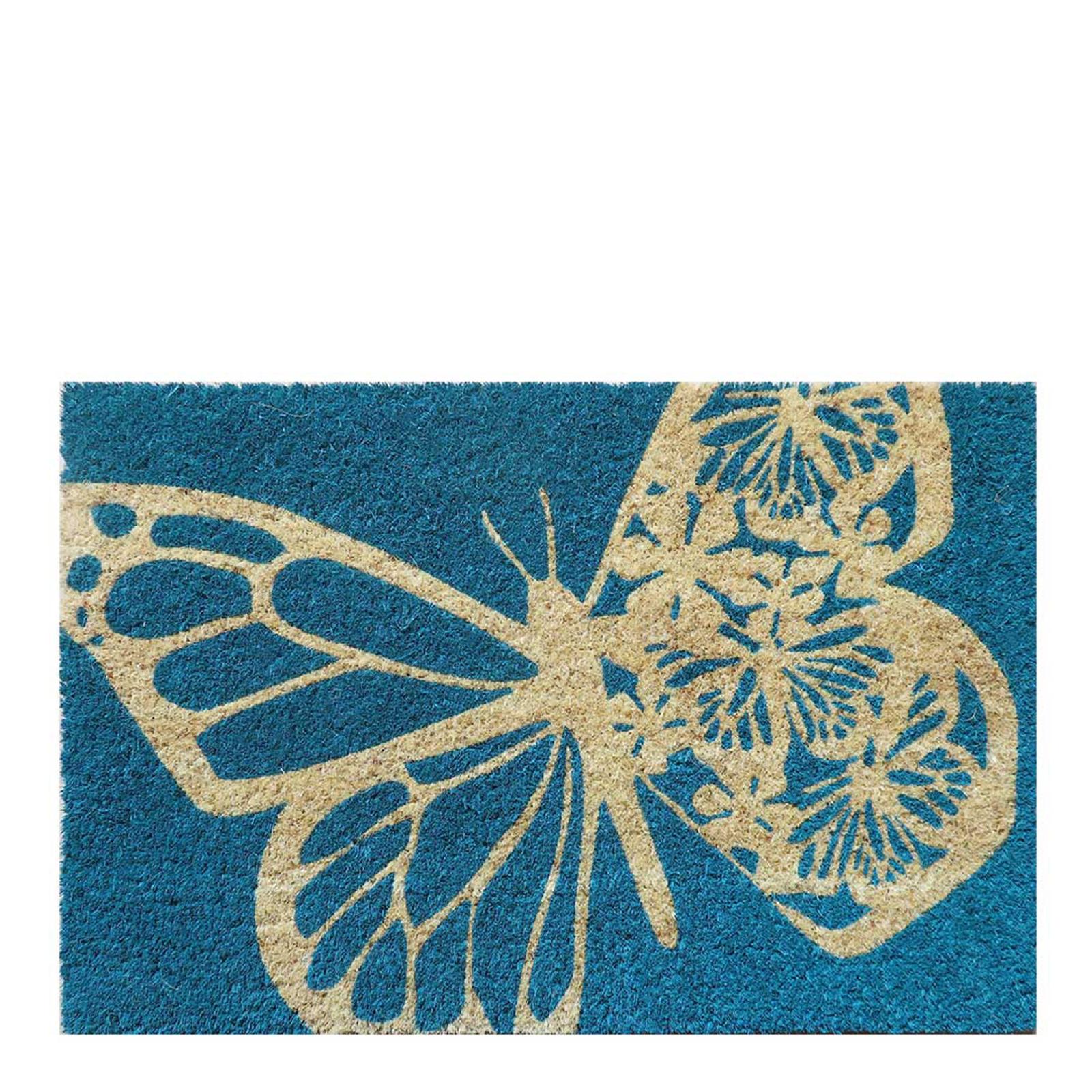 Butterfly Non Slip Coir Doormat BrandAlley
