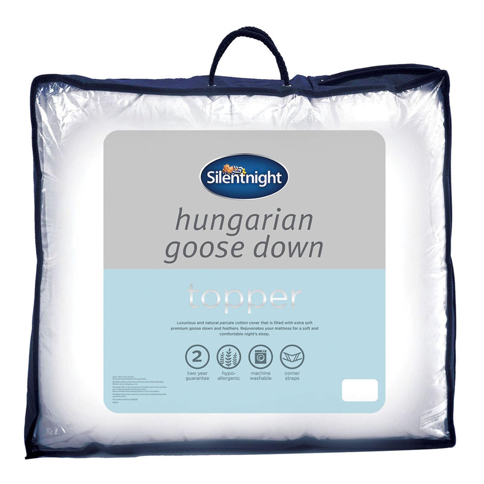 Hungarian Goose &Amp; Down Double Mattress Topper BrandAlley