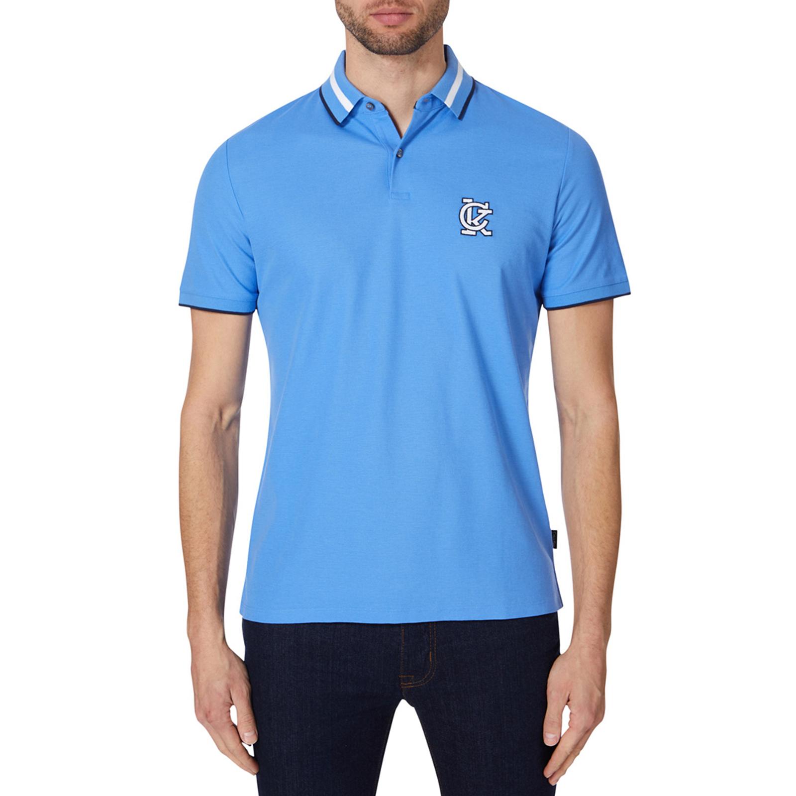 Blue Jals Cotton Polo Top - BrandAlley