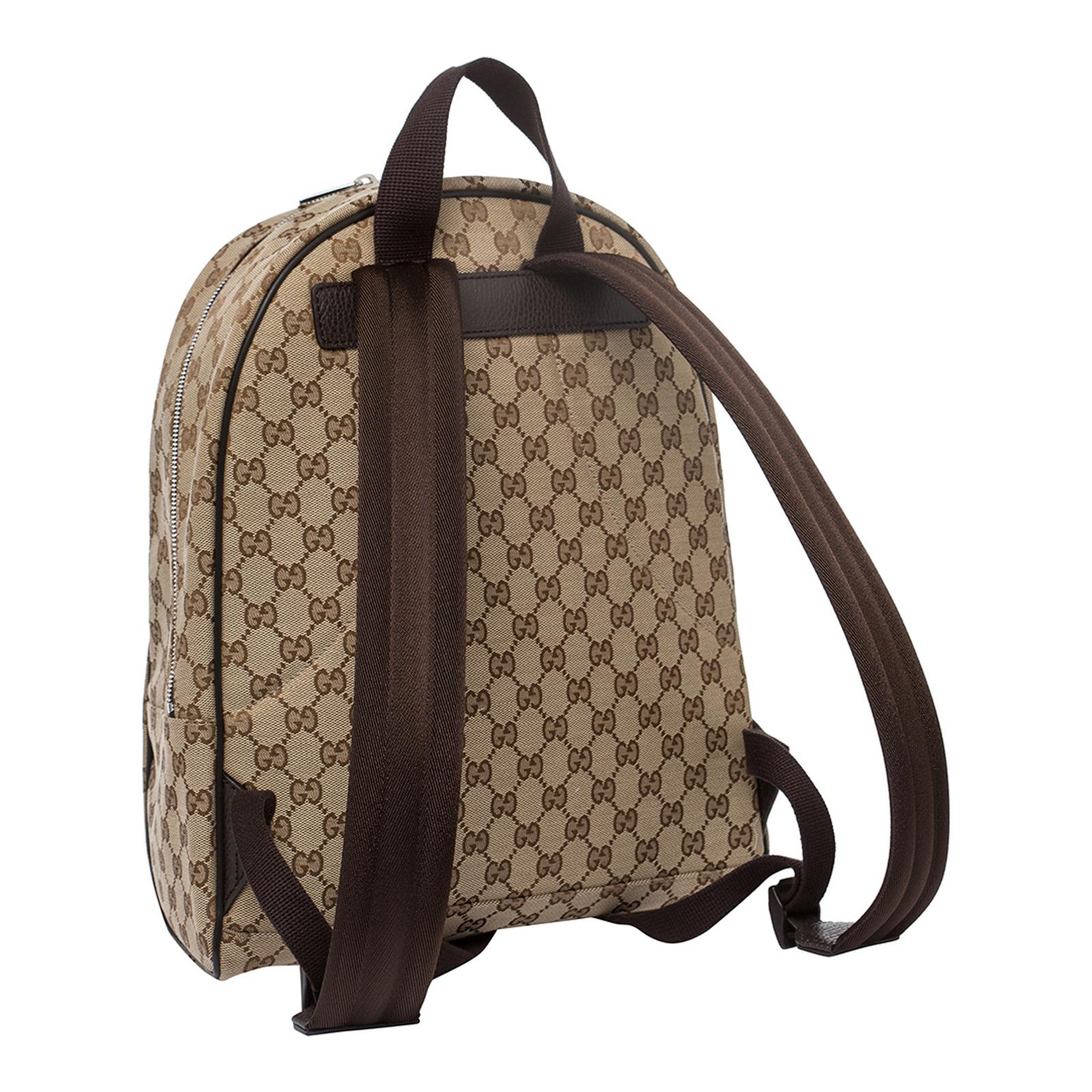 Beige Guccissima Canvas Backpack BrandAlley
