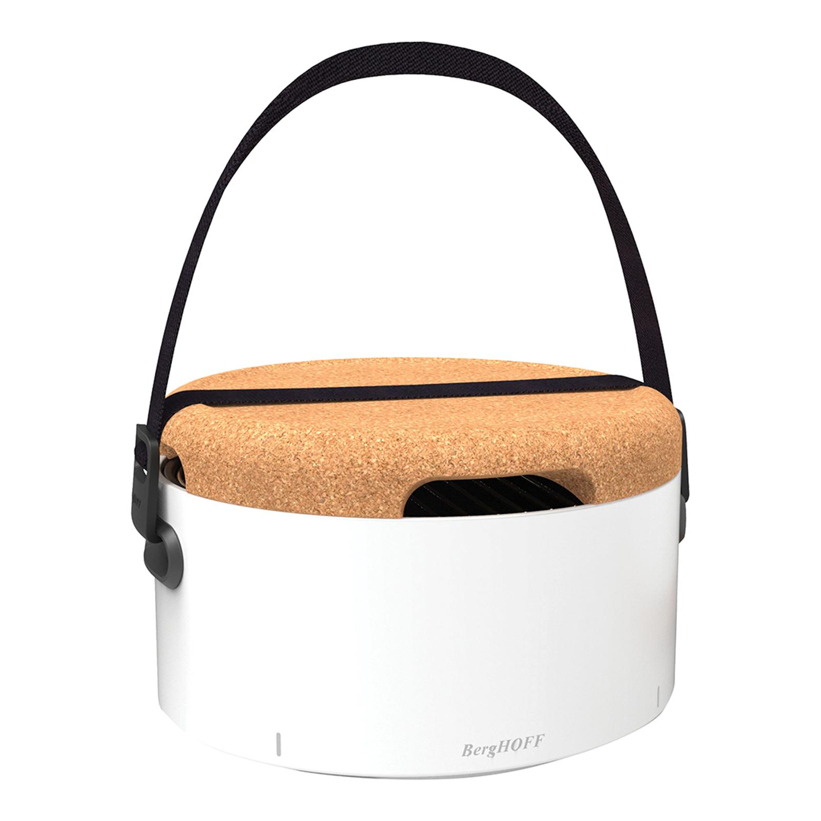 White Portable Table Top BBQ BrandAlley