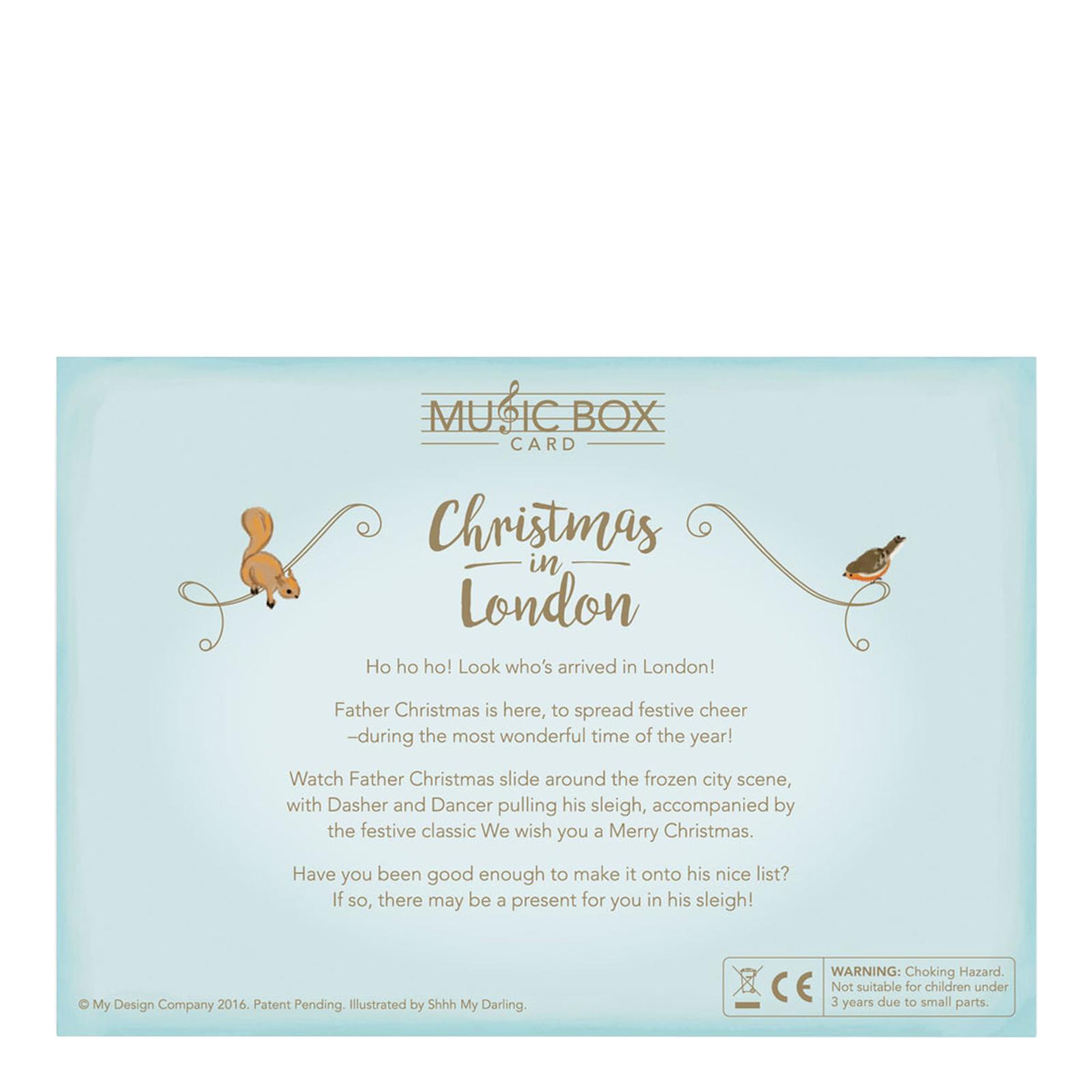 Christmas in London Music Box Card BrandAlley