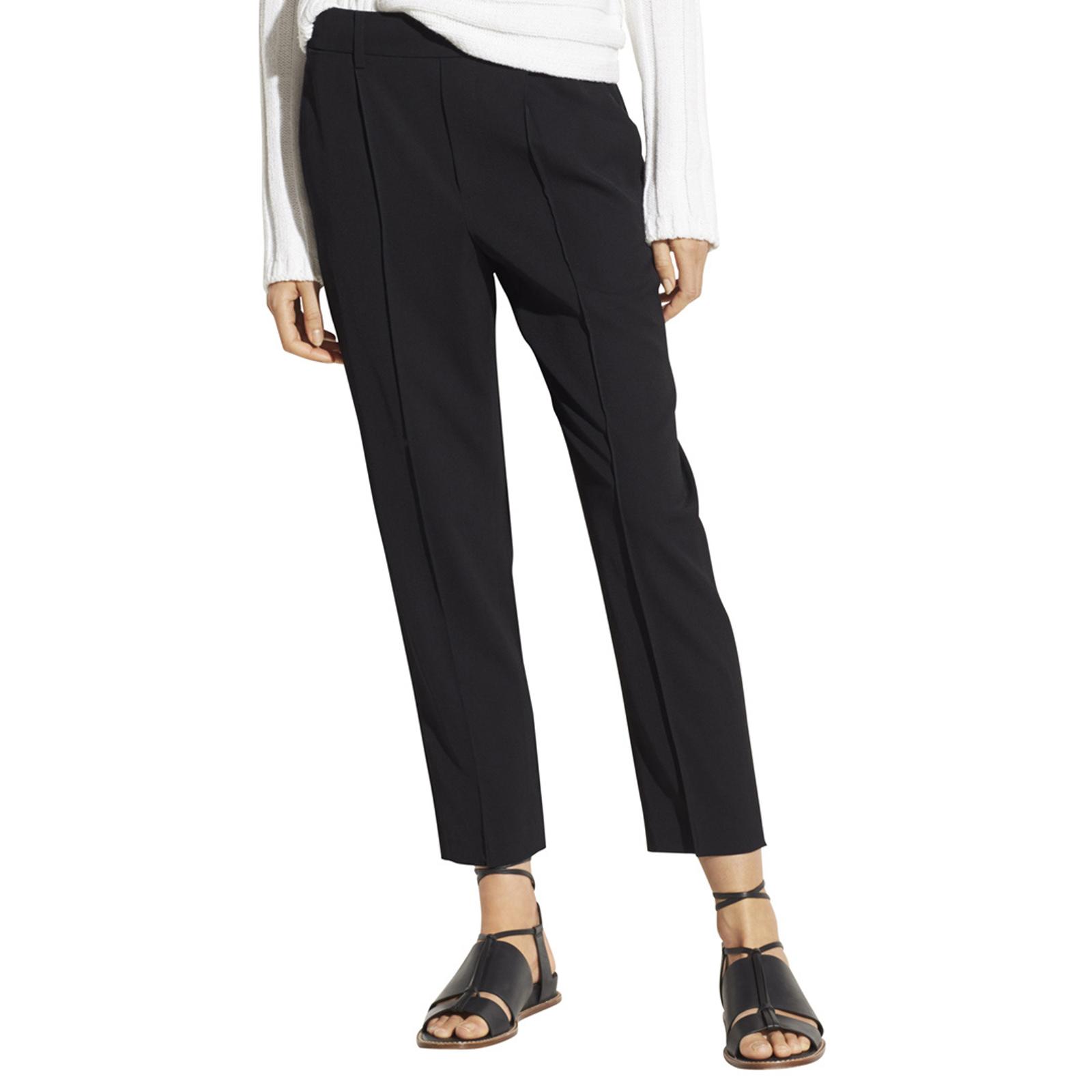 Black Tapered Pull On Trousers - BrandAlley