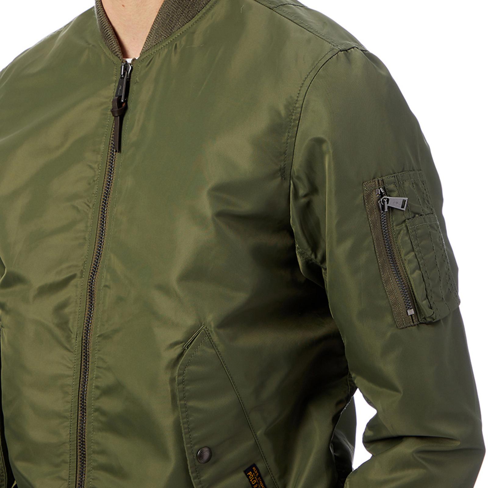Khaki Military Bomber Jacket BrandAlley