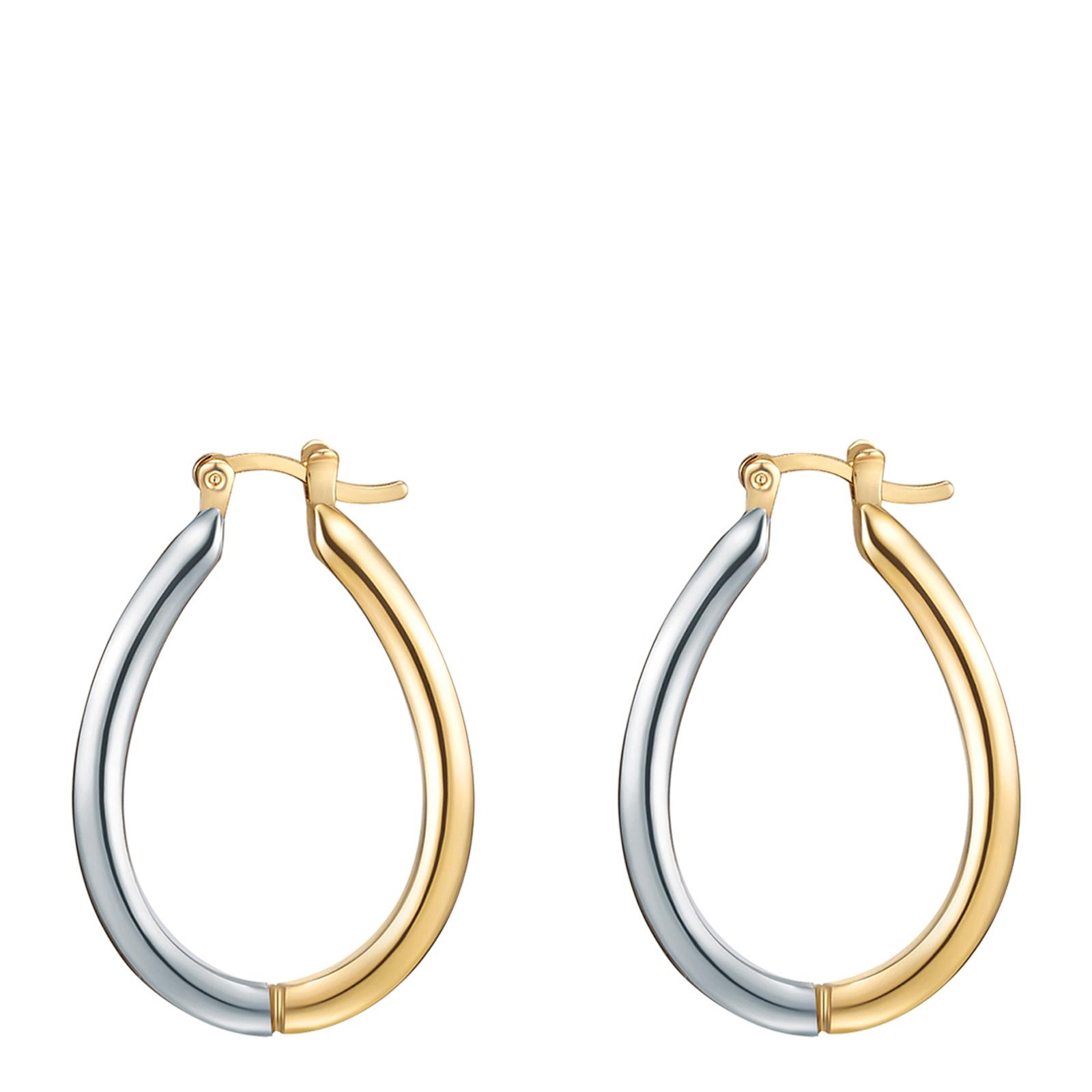 Gold/Silver Hoop Earrings BrandAlley