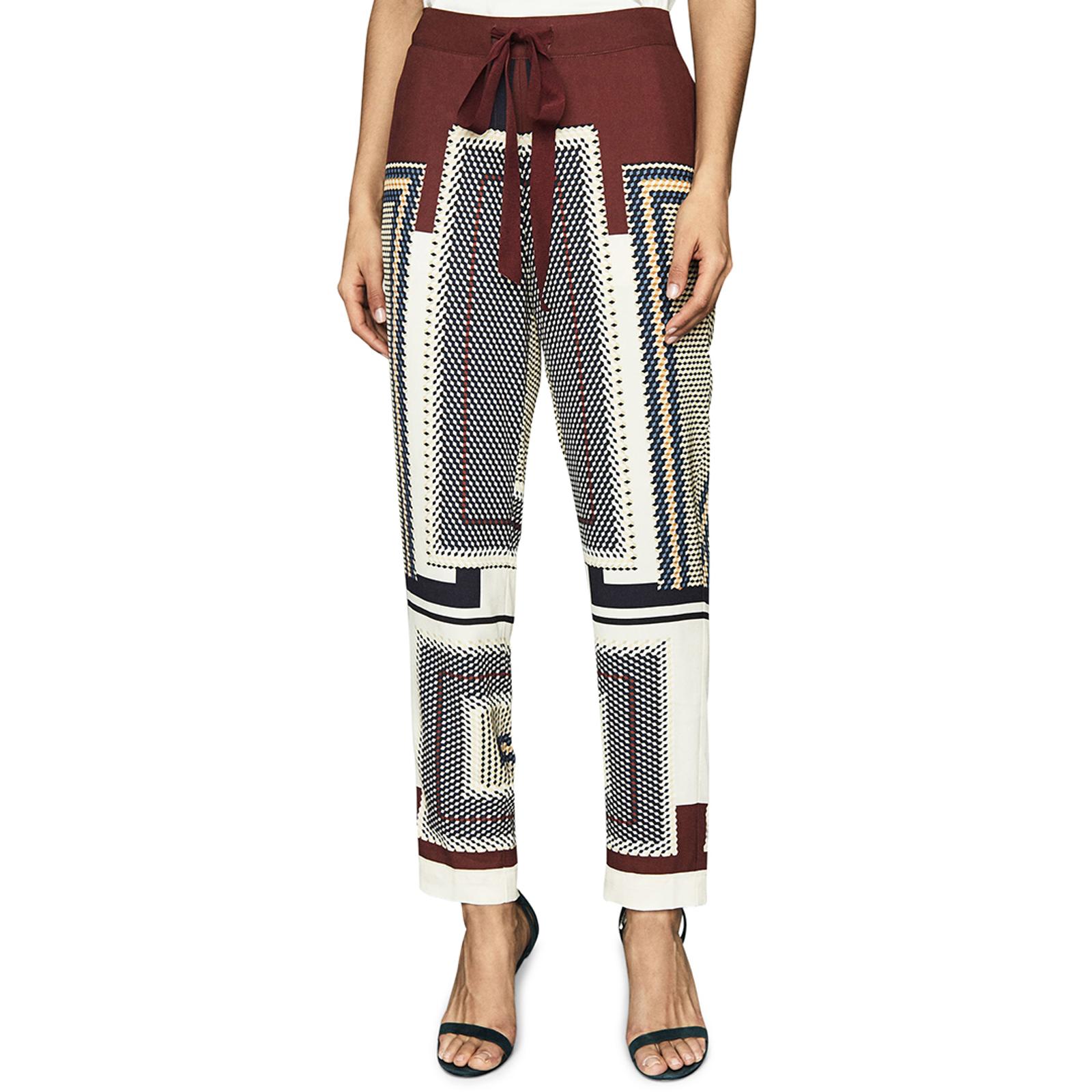 Multi Imogen Printed Trousers - BrandAlley