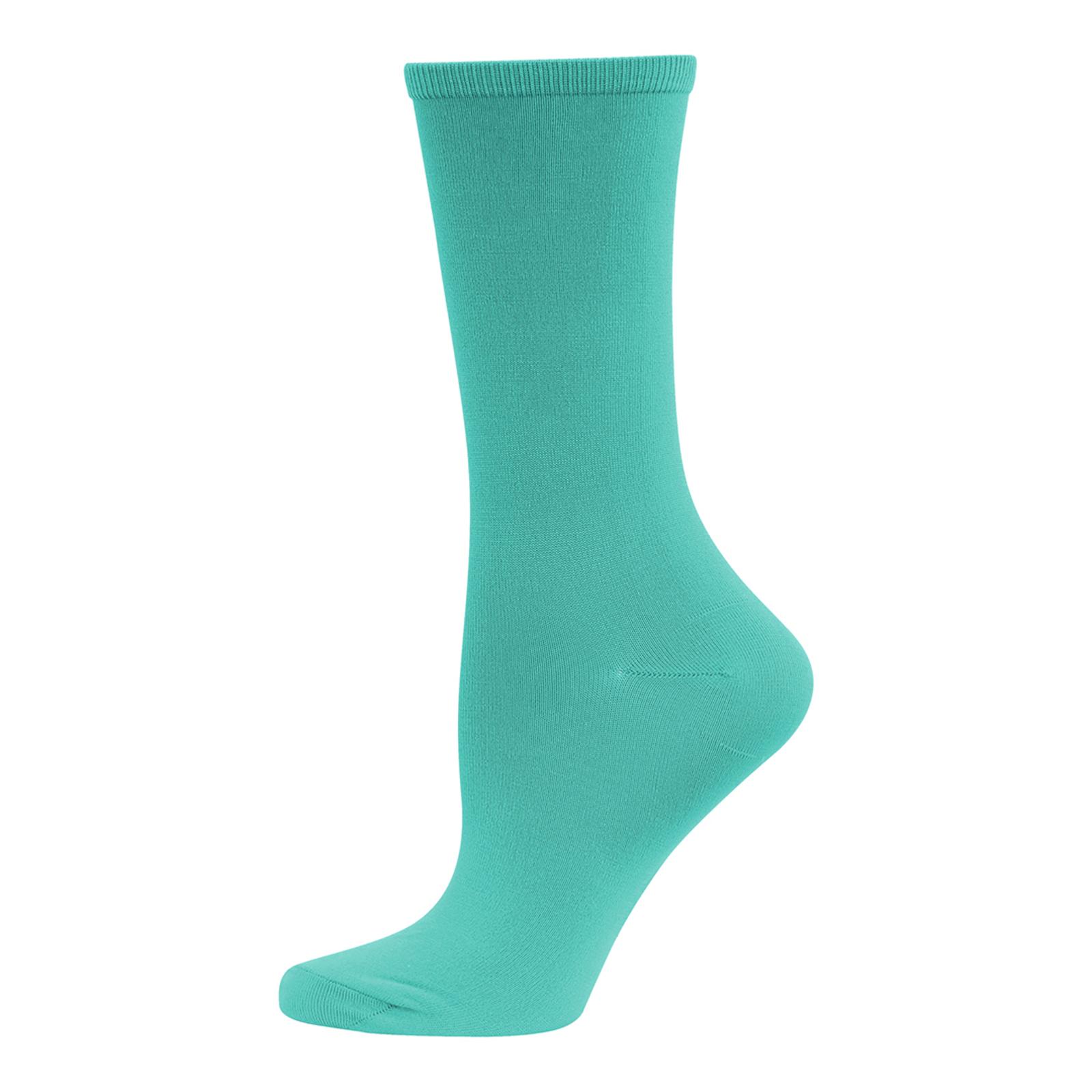 Turquoise Cotton Socks - BrandAlley