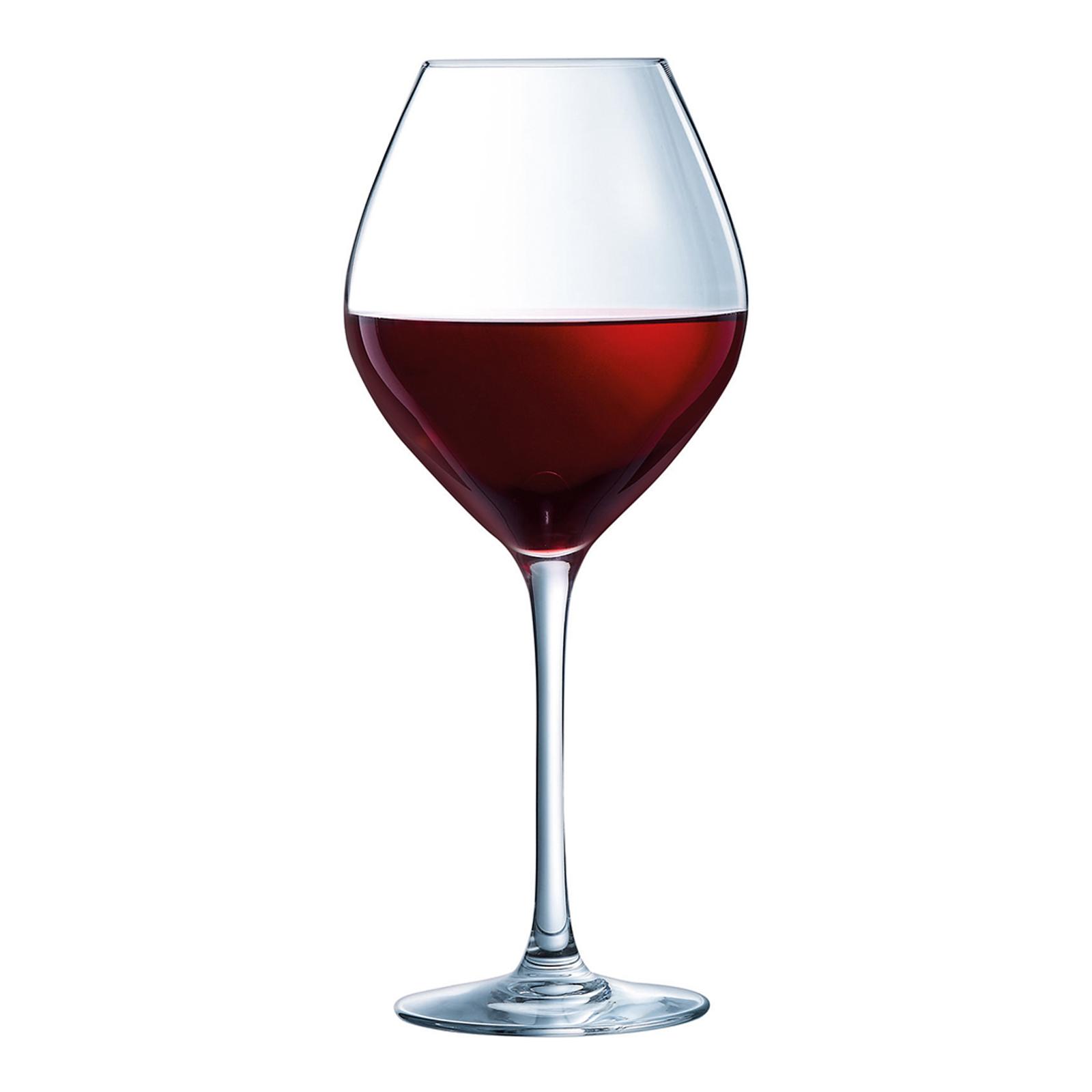 Set of 6 Cheer Up Stemmed Glasses, 550ml BrandAlley