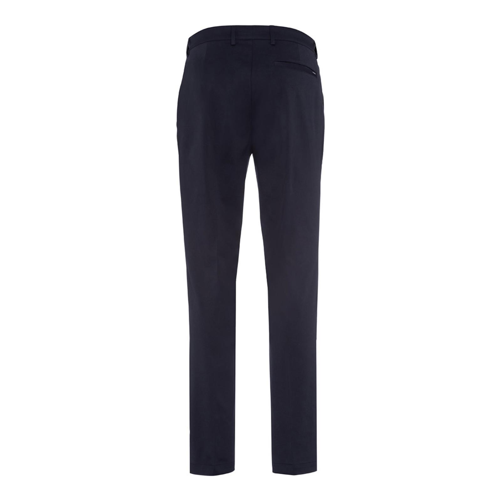 Navy Technical Stretch Light Trousers - BrandAlley