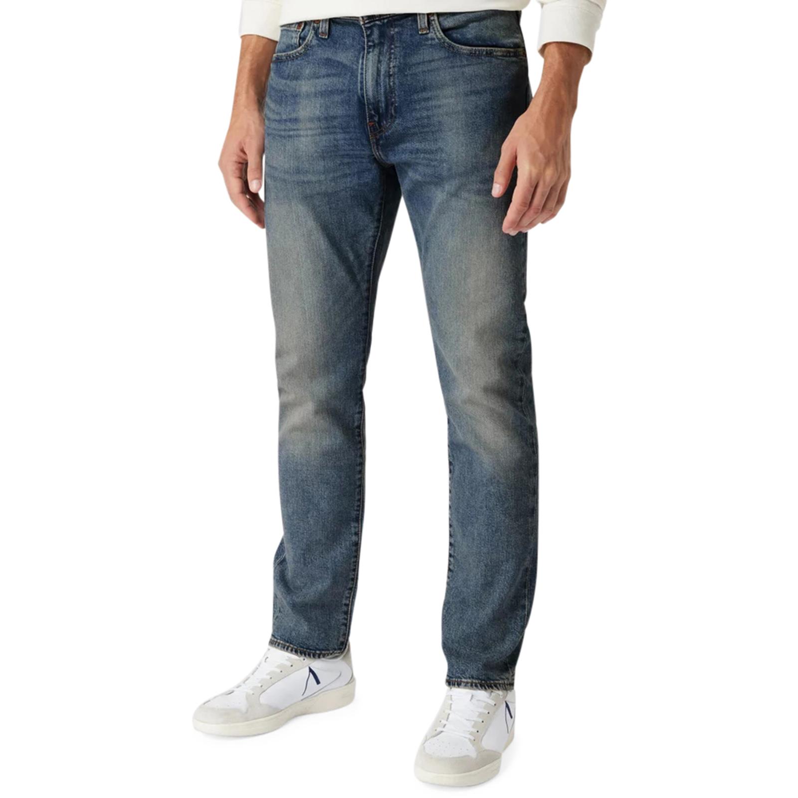 Dark Denim 502™ Stretch Tapered Jeans - BrandAlley