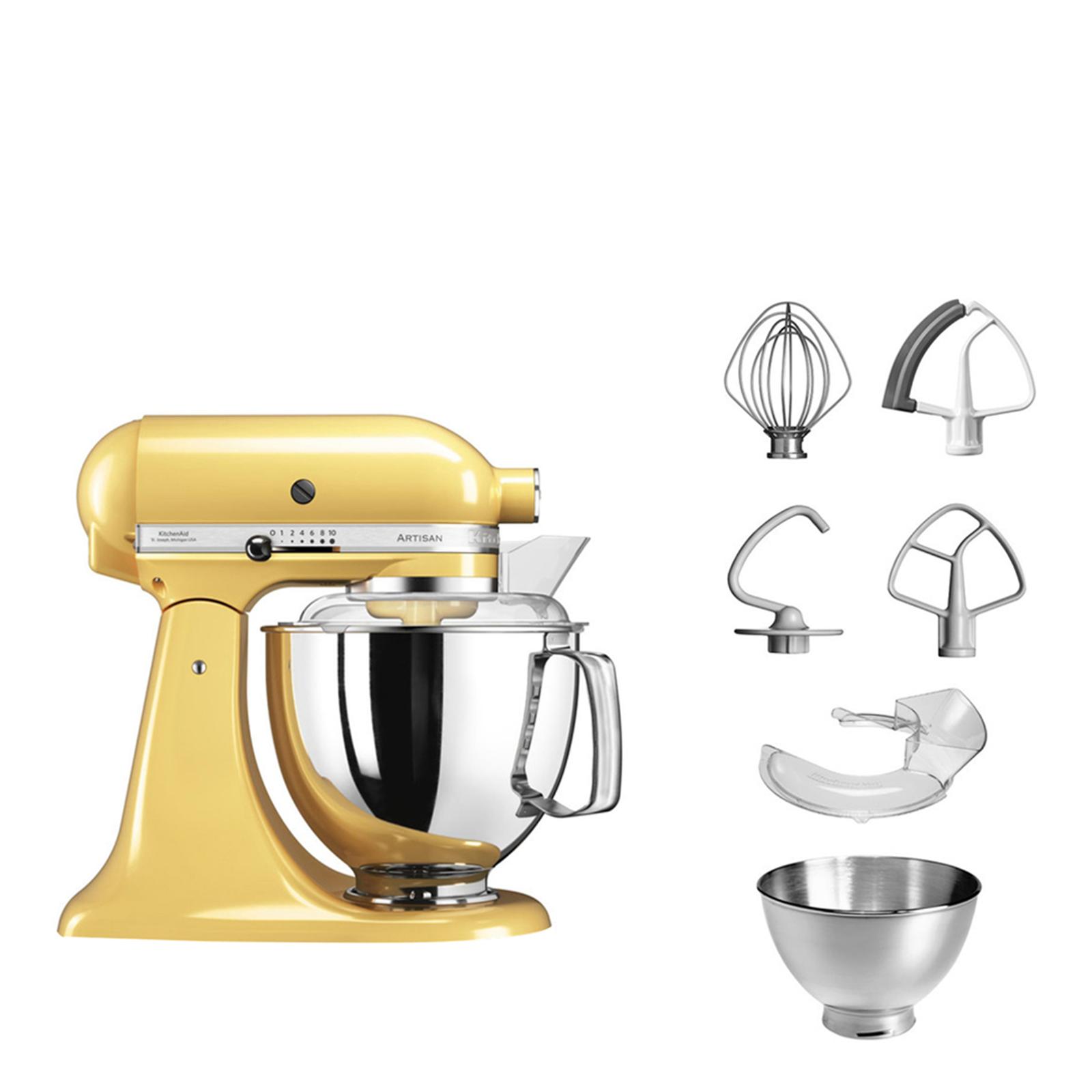 KitchenAid Majestic Yellow 175 Stand Mixer, 4.8L BrandAlley