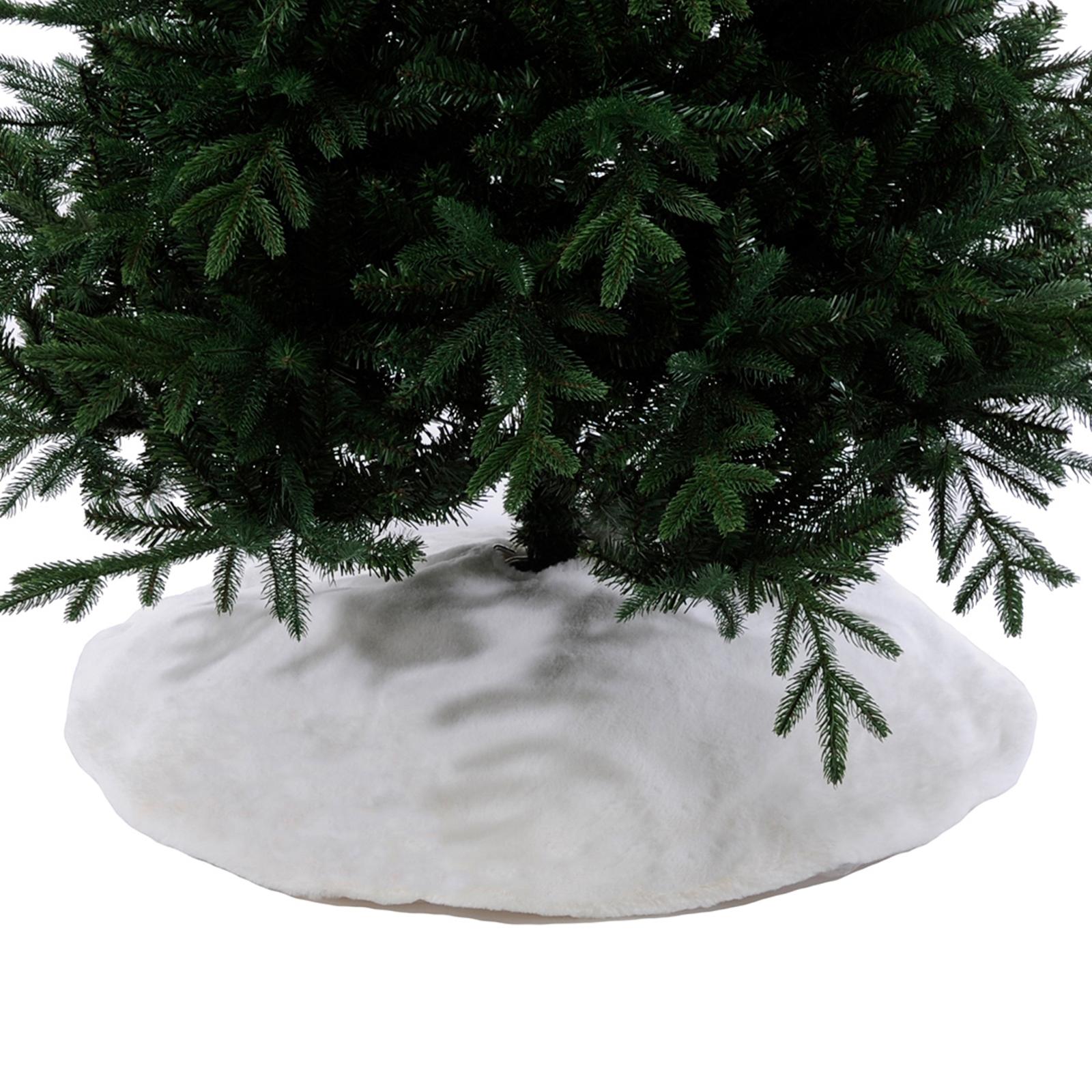 White Faux Fur Tree Skirt 90cm BrandAlley
