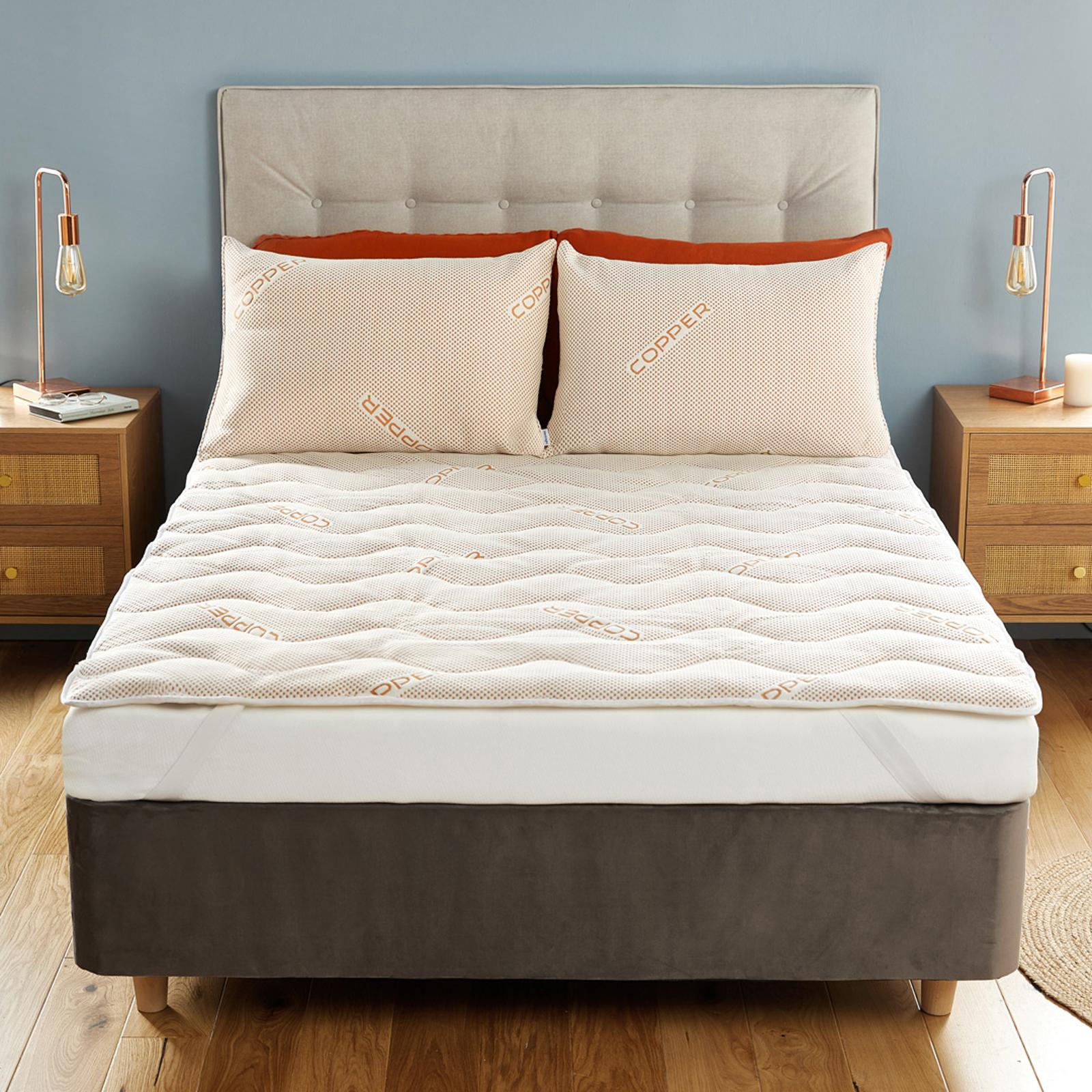 Copper Super King Mattress Topper BrandAlley