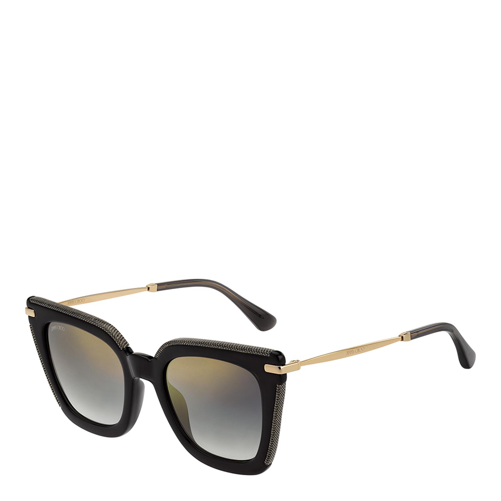 Grey Glitter Gold Ciara Sunglasses - BrandAlley