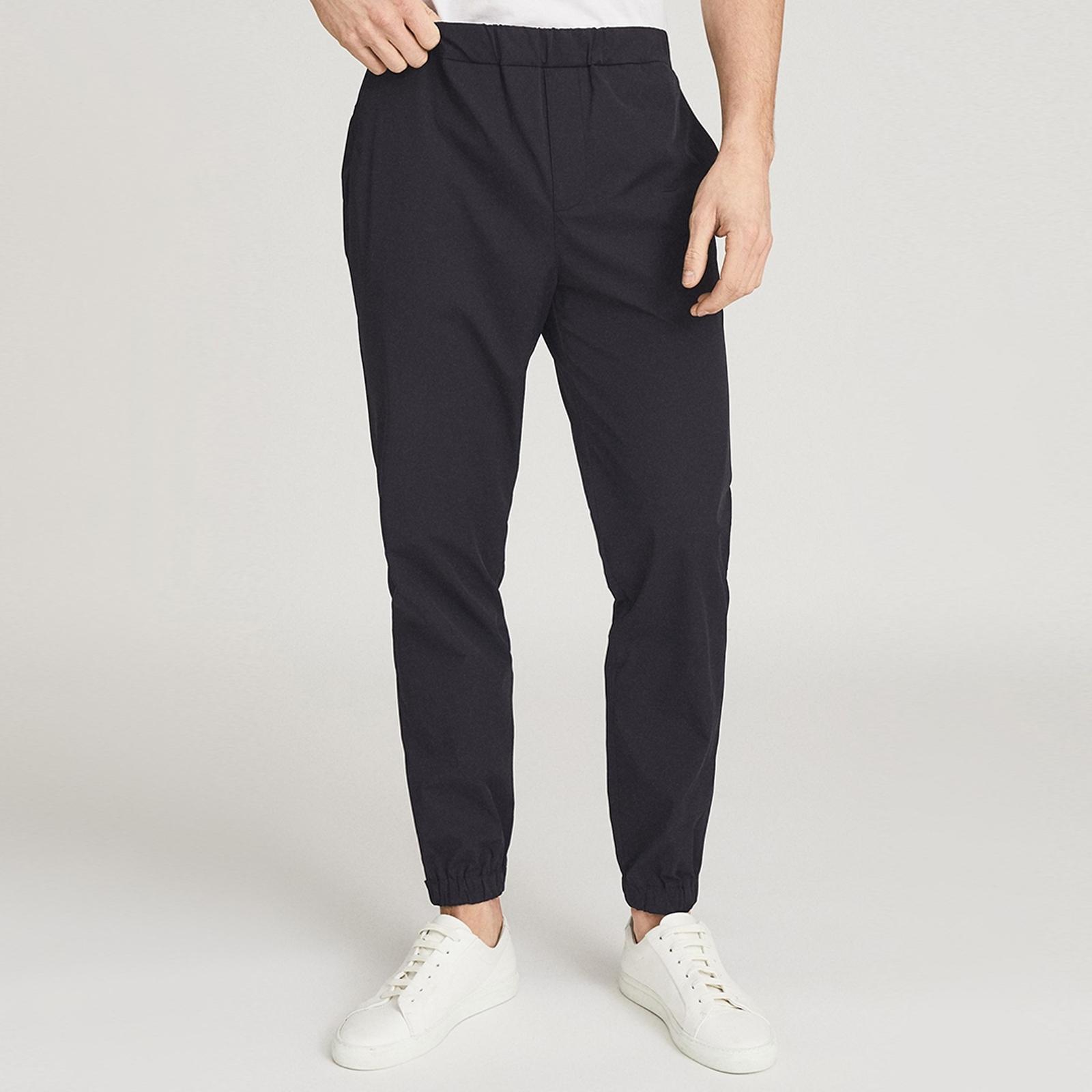 Navy Eastbourne Tech Trousers - BrandAlley