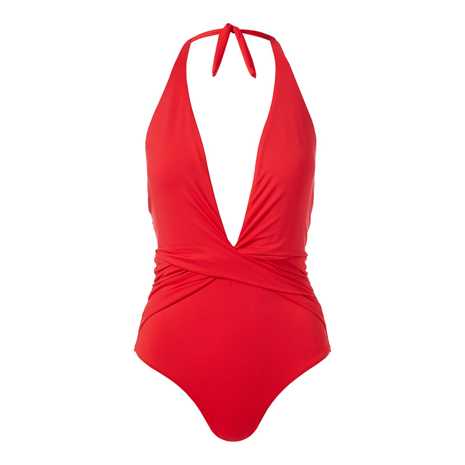 Red Tahiti Swimsuit - BrandAlley