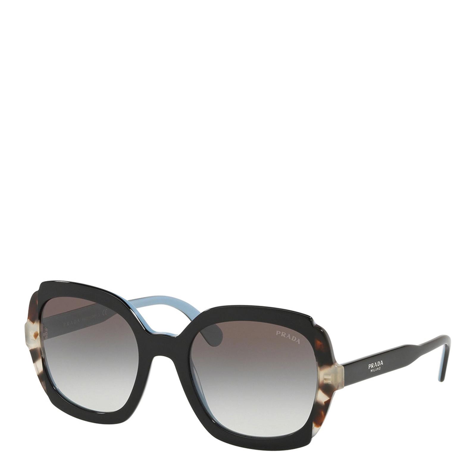 Women's Black Azure Butterfly Prada Sunglasses 54mm BrandAlley