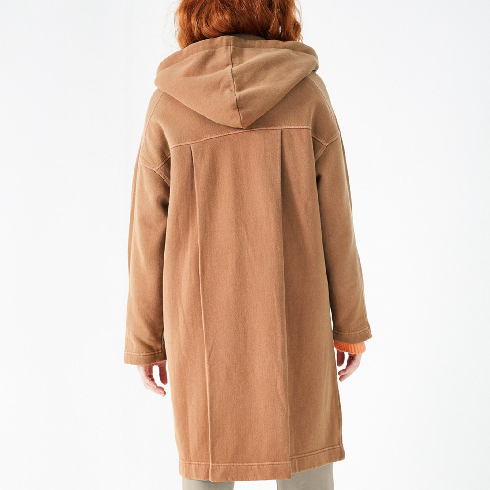 Brown Hooded Cotton Jersey Jacket BrandAlley