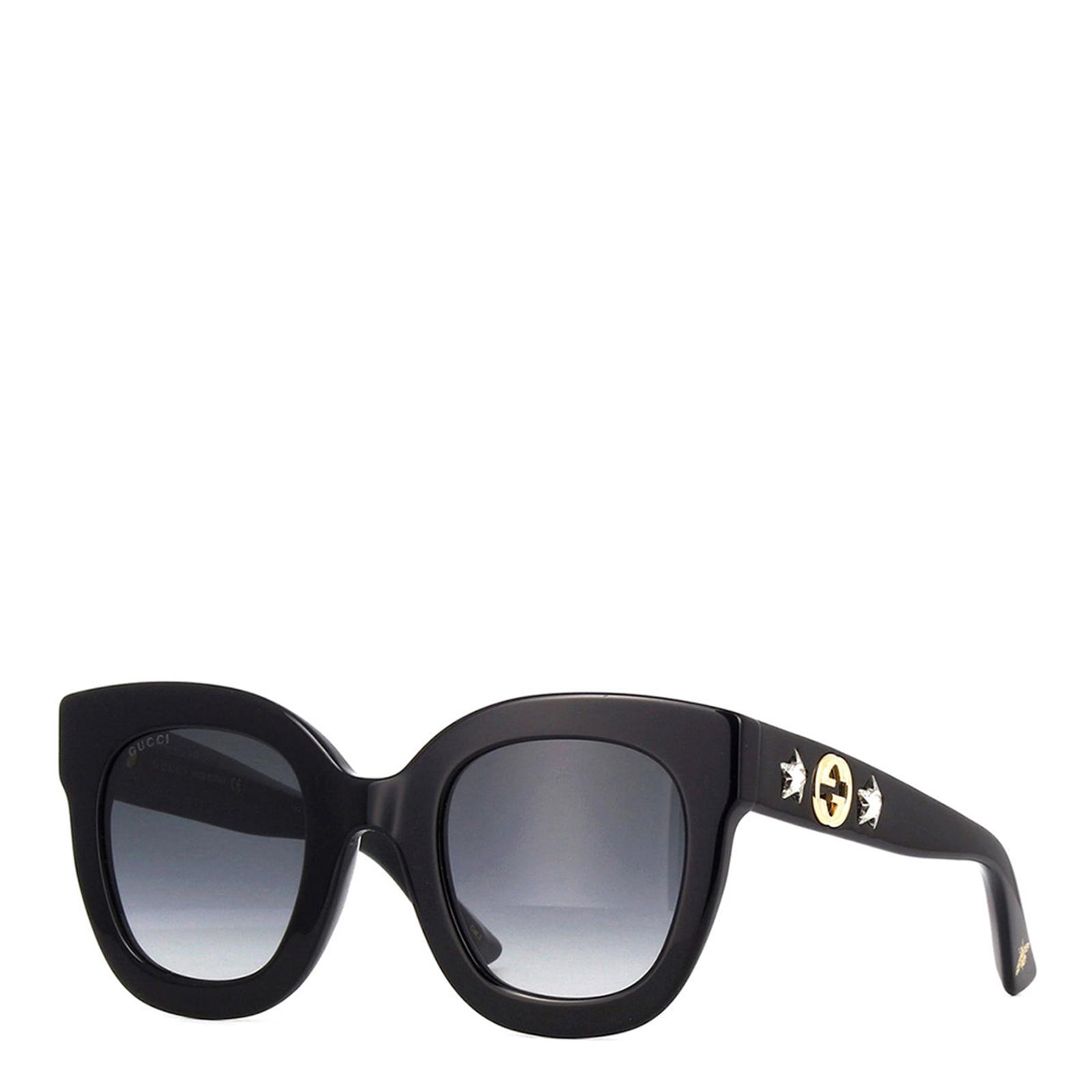 Women's Black Gucci Sunglasses 49mm - BrandAlley