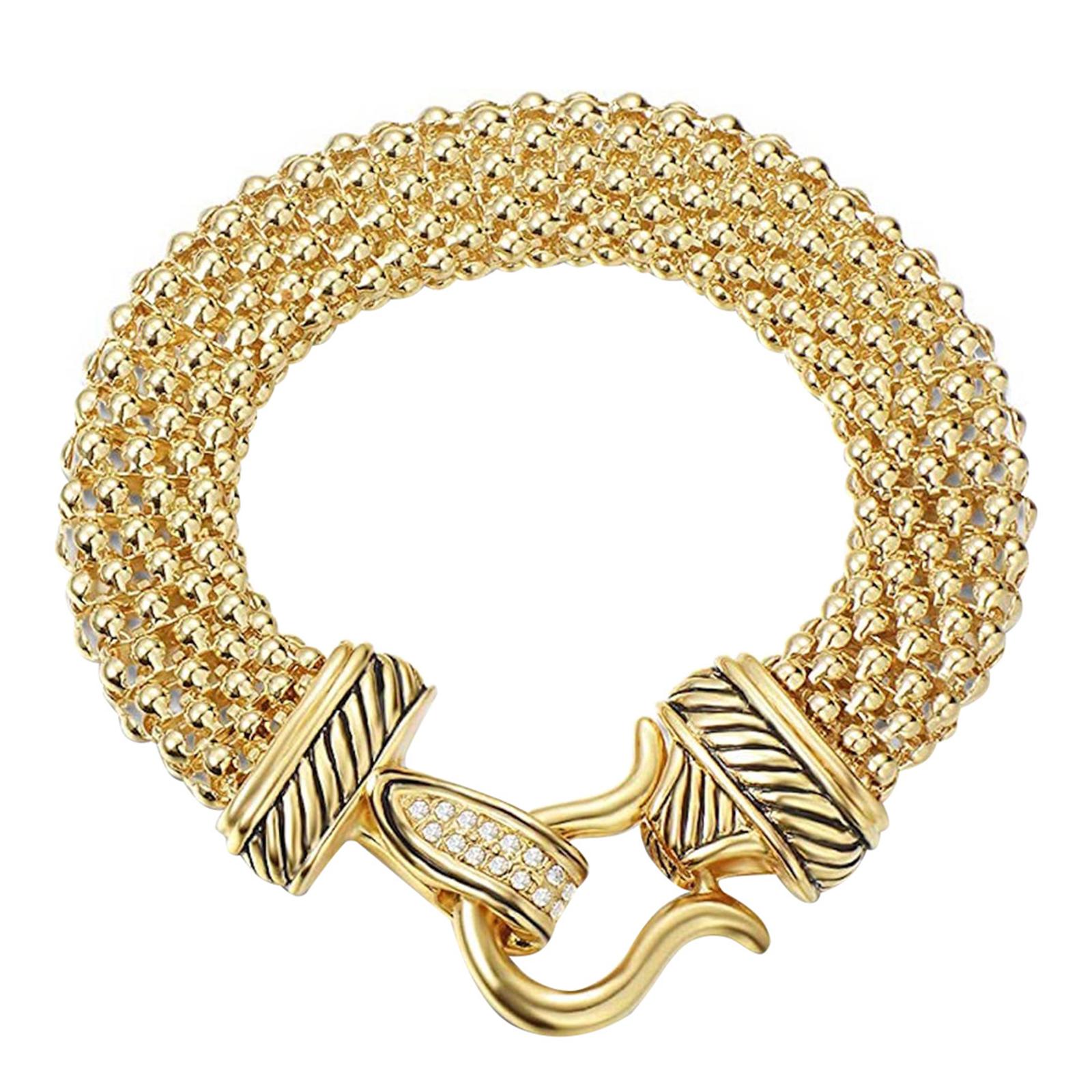 18K Gold Mesh Bracelet BrandAlley