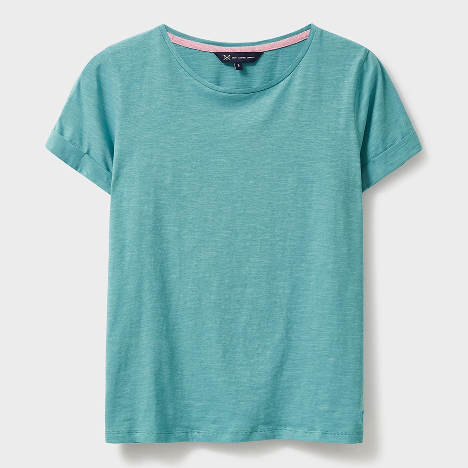 Green Slub T-Shirt - BrandAlley