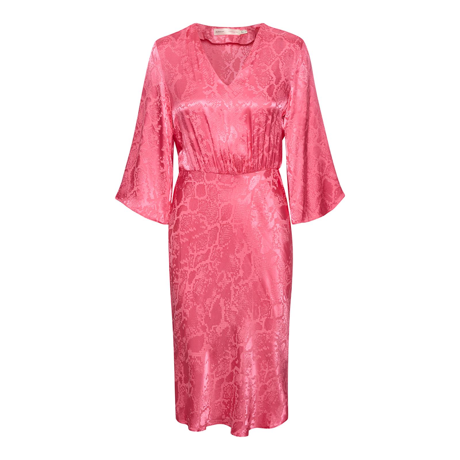 Pink Dulean Kimono Sleeve Dress - BrandAlley