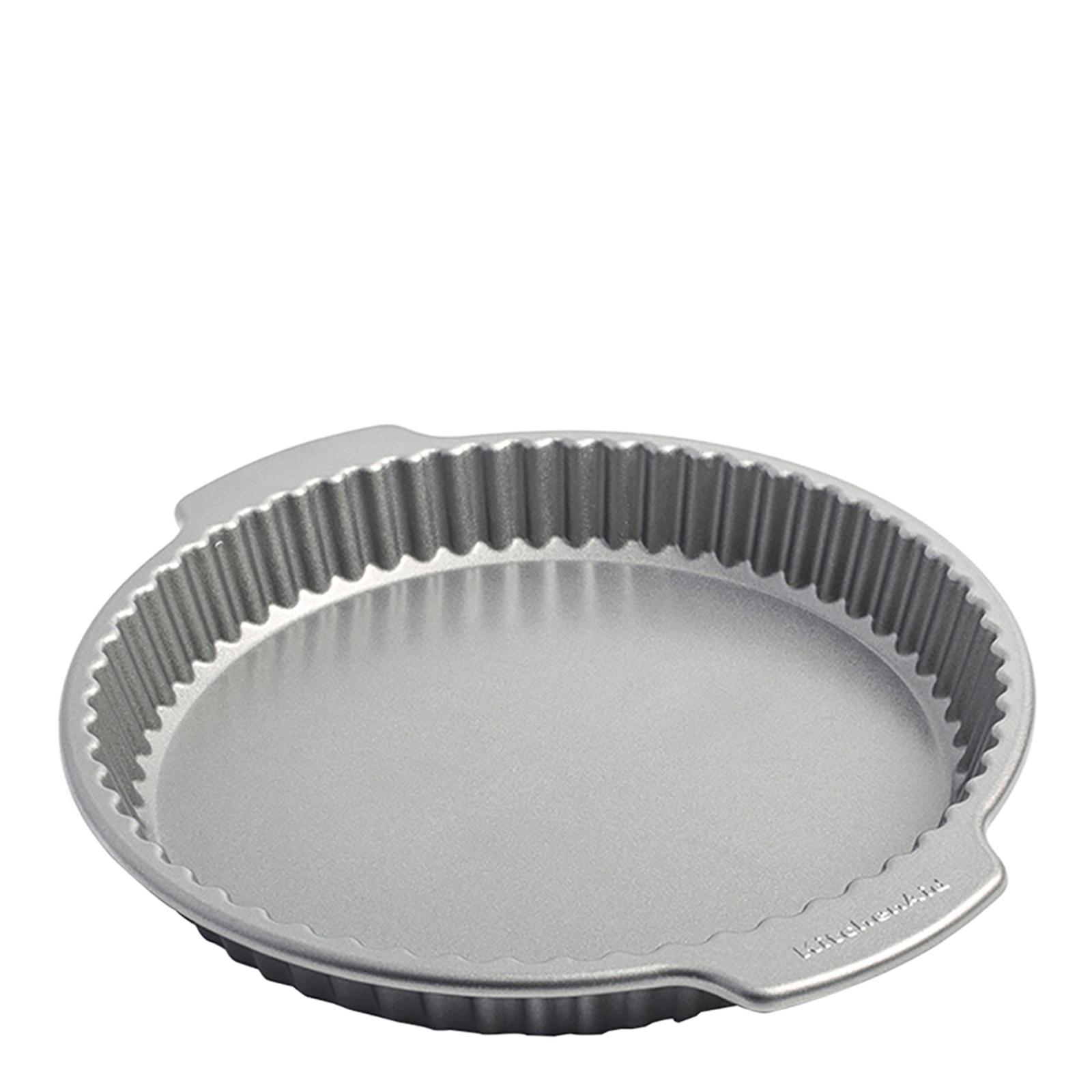 KitchenAid Aluminised Steel Bakeware 28cm Quiche Pan BrandAlley