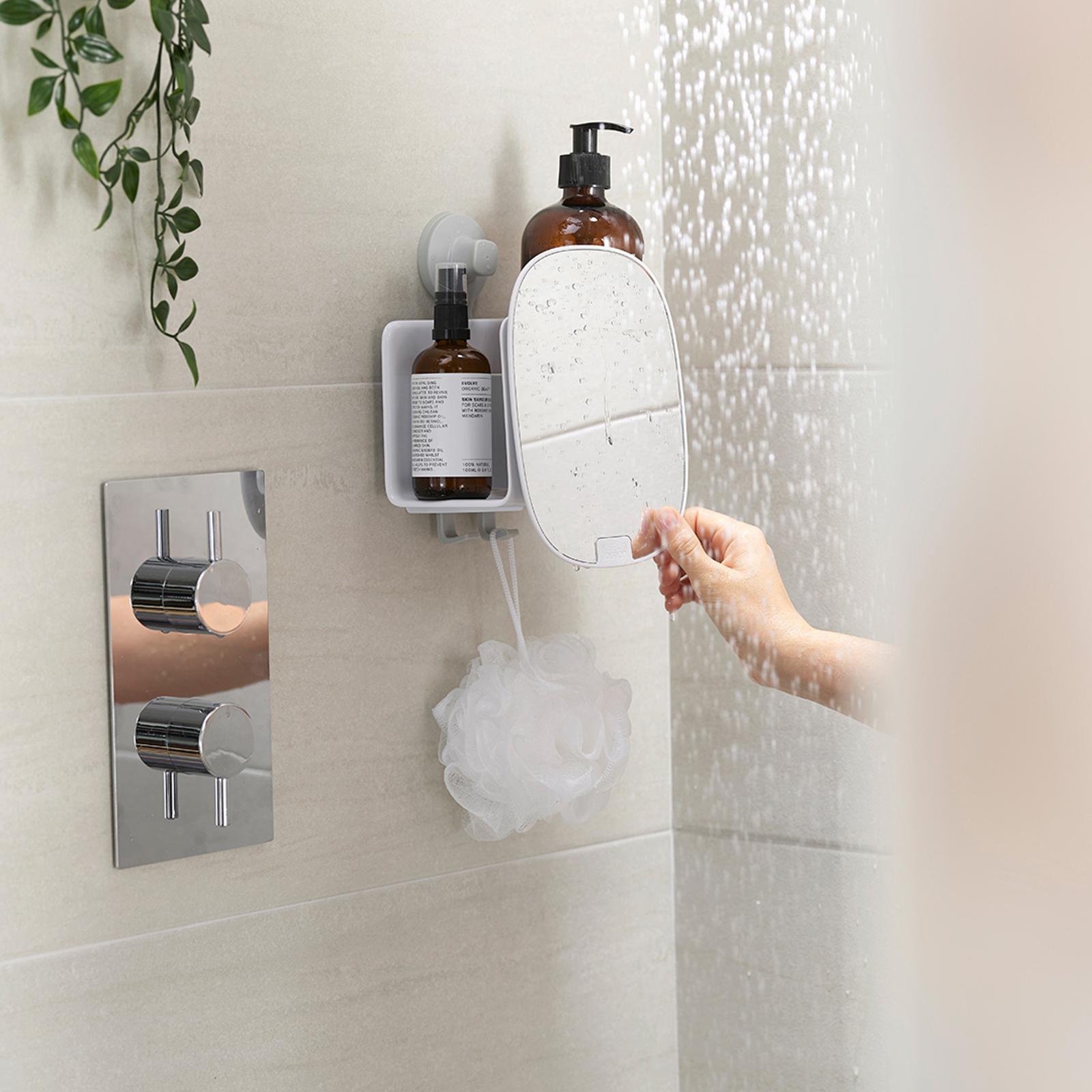 EasyStore Compact Shower Caddy, White BrandAlley