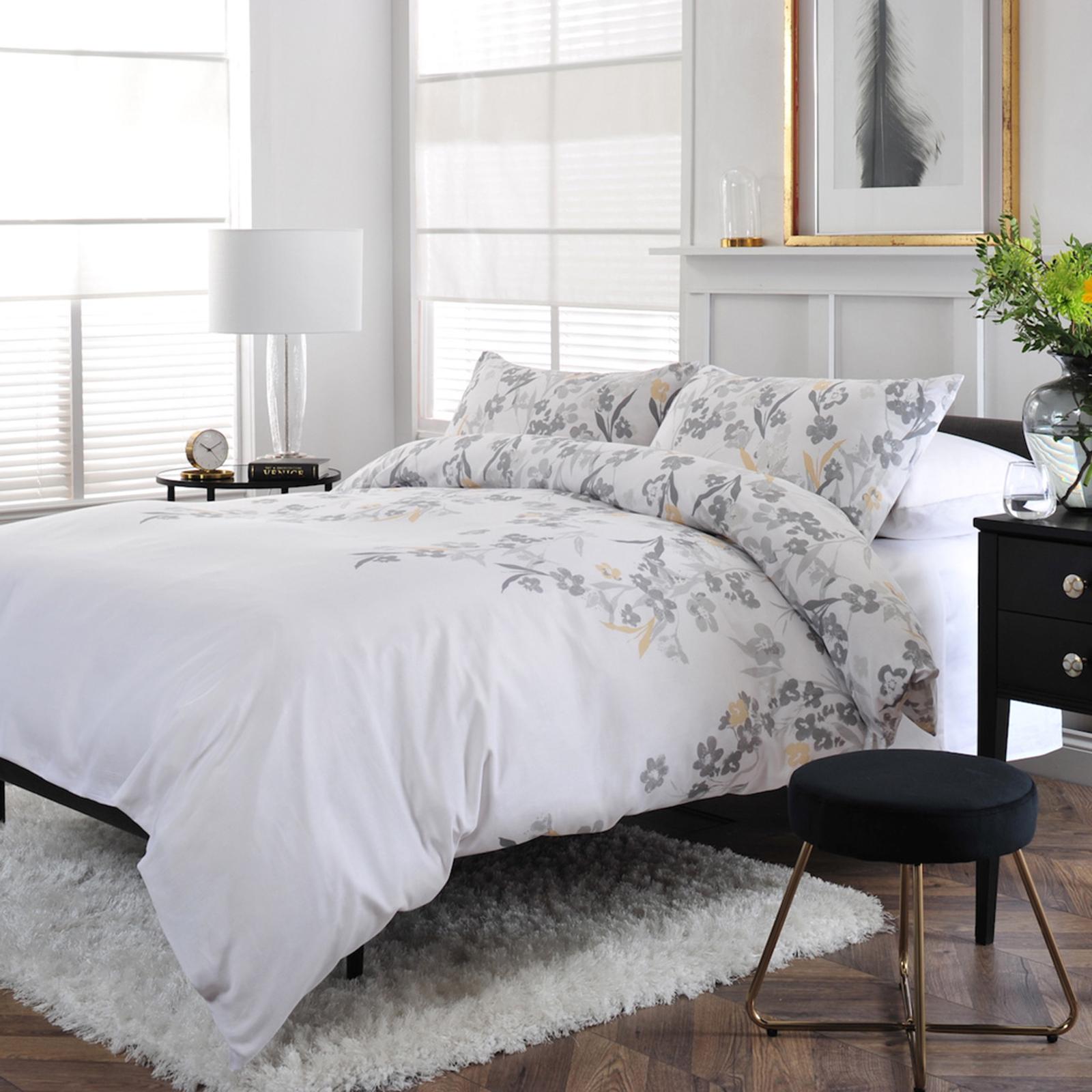 Cascade Yellow Double Duvet Set BrandAlley