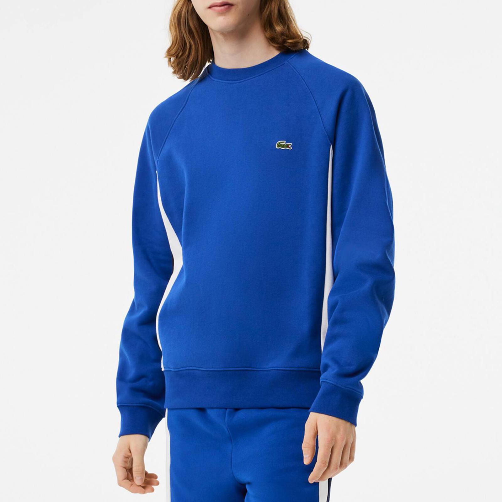 Blue Crew Neck Branded Sweatshirt - BrandAlley