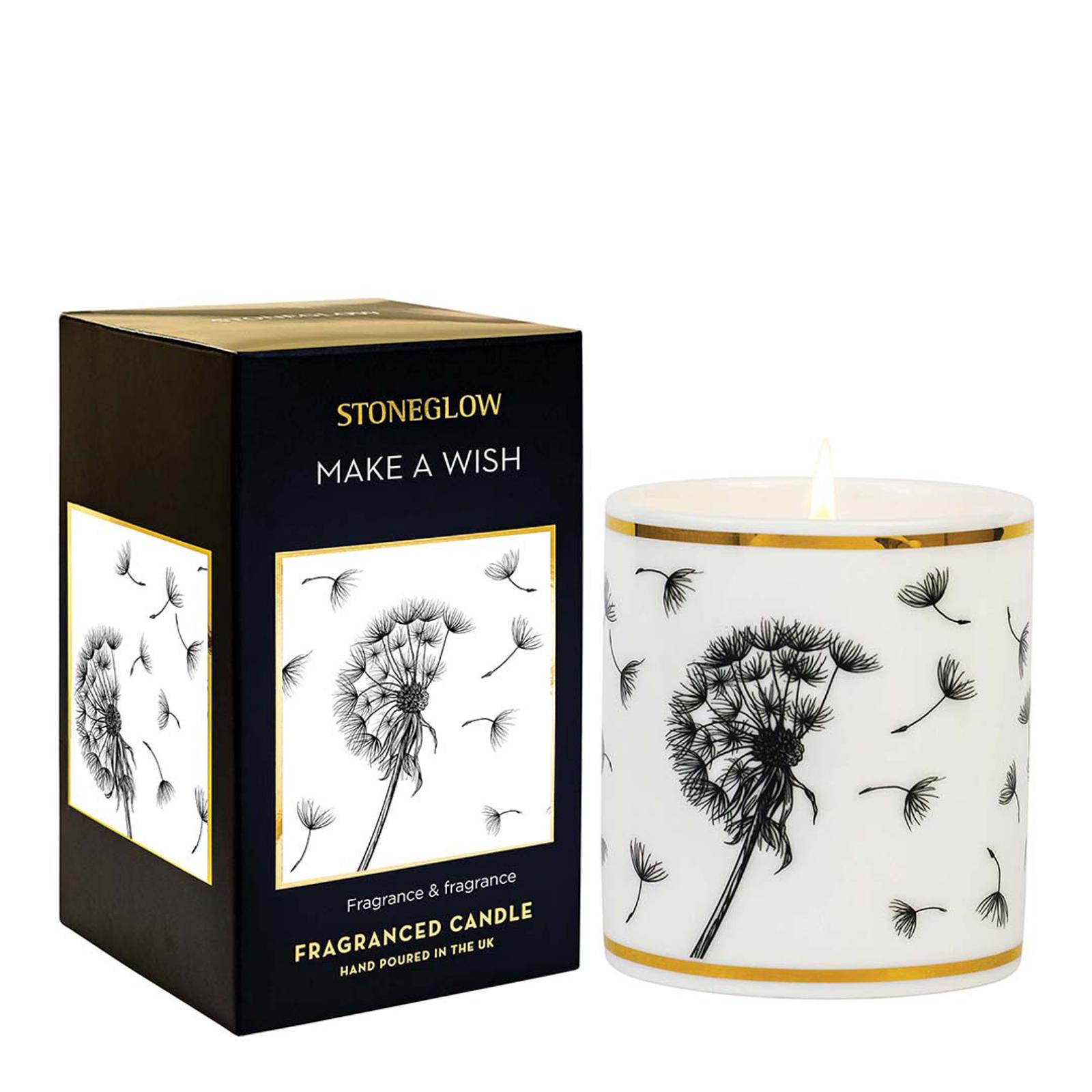 Thyme, Sea Salt & Sweet Balsam Ceramic Candle Tumbler 250g Make A Wish Keepsake BrandAlley