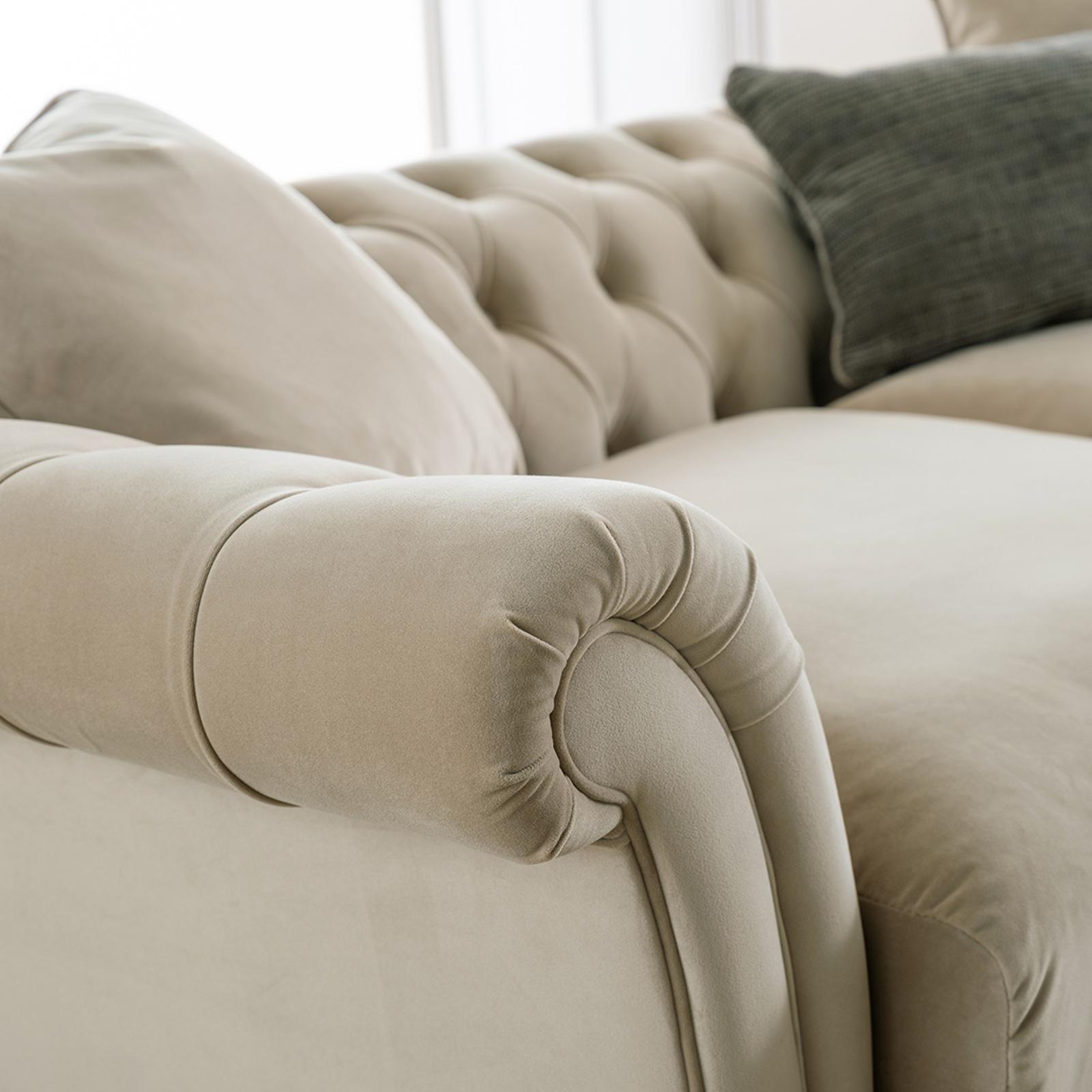 SAVE £1630 The Mayfair Large Sofa, Velvet Putty The Great Sofa