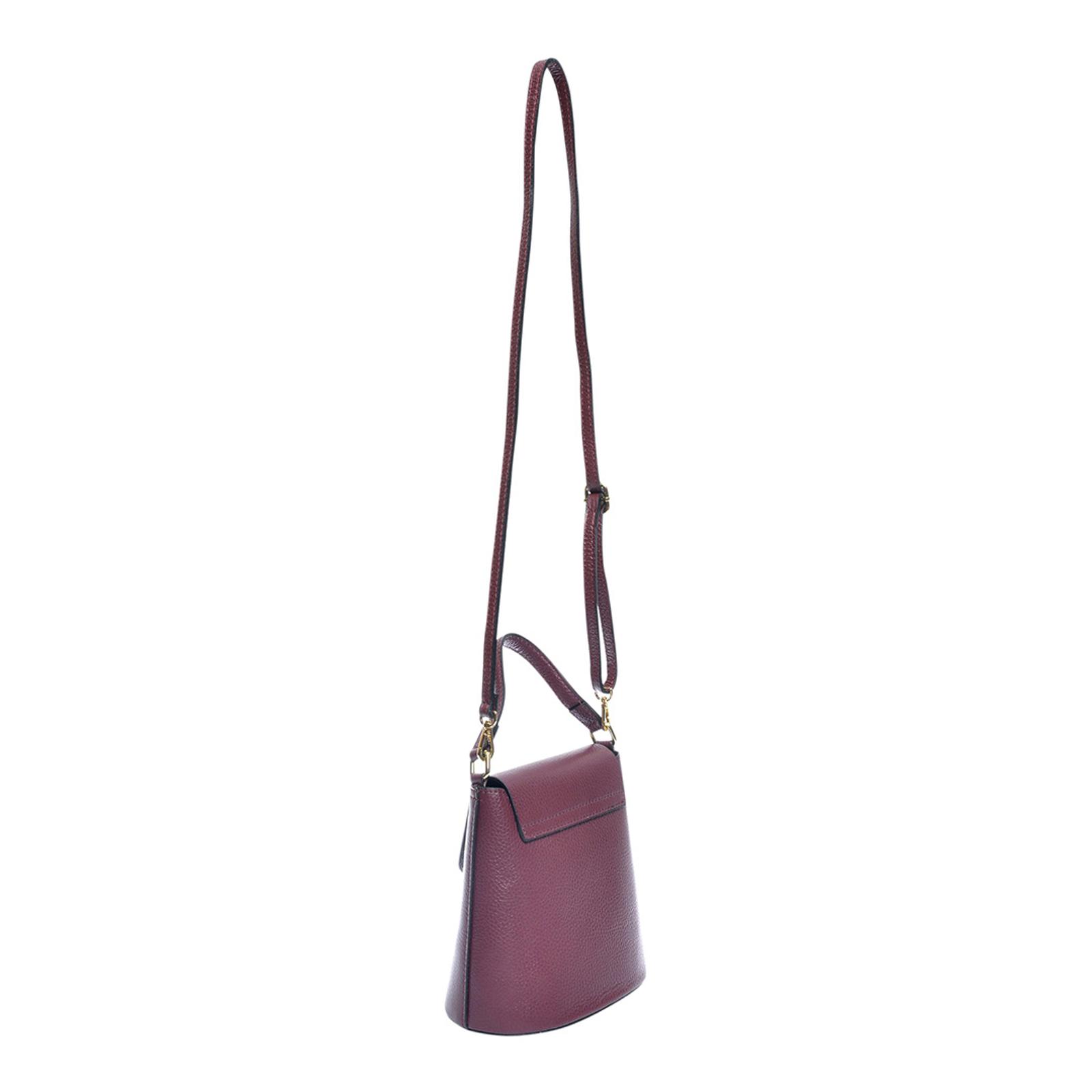 Red Leather Crossbody Bag BrandAlley