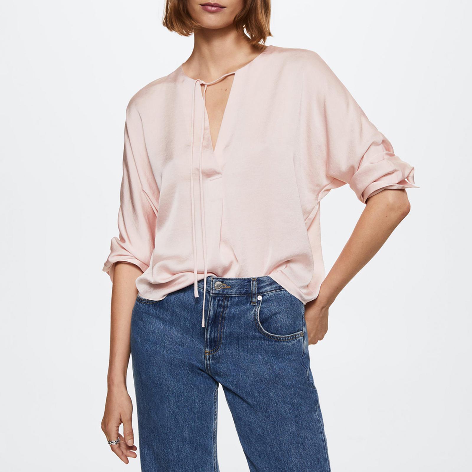 Pink Lace Blouse - BrandAlley
