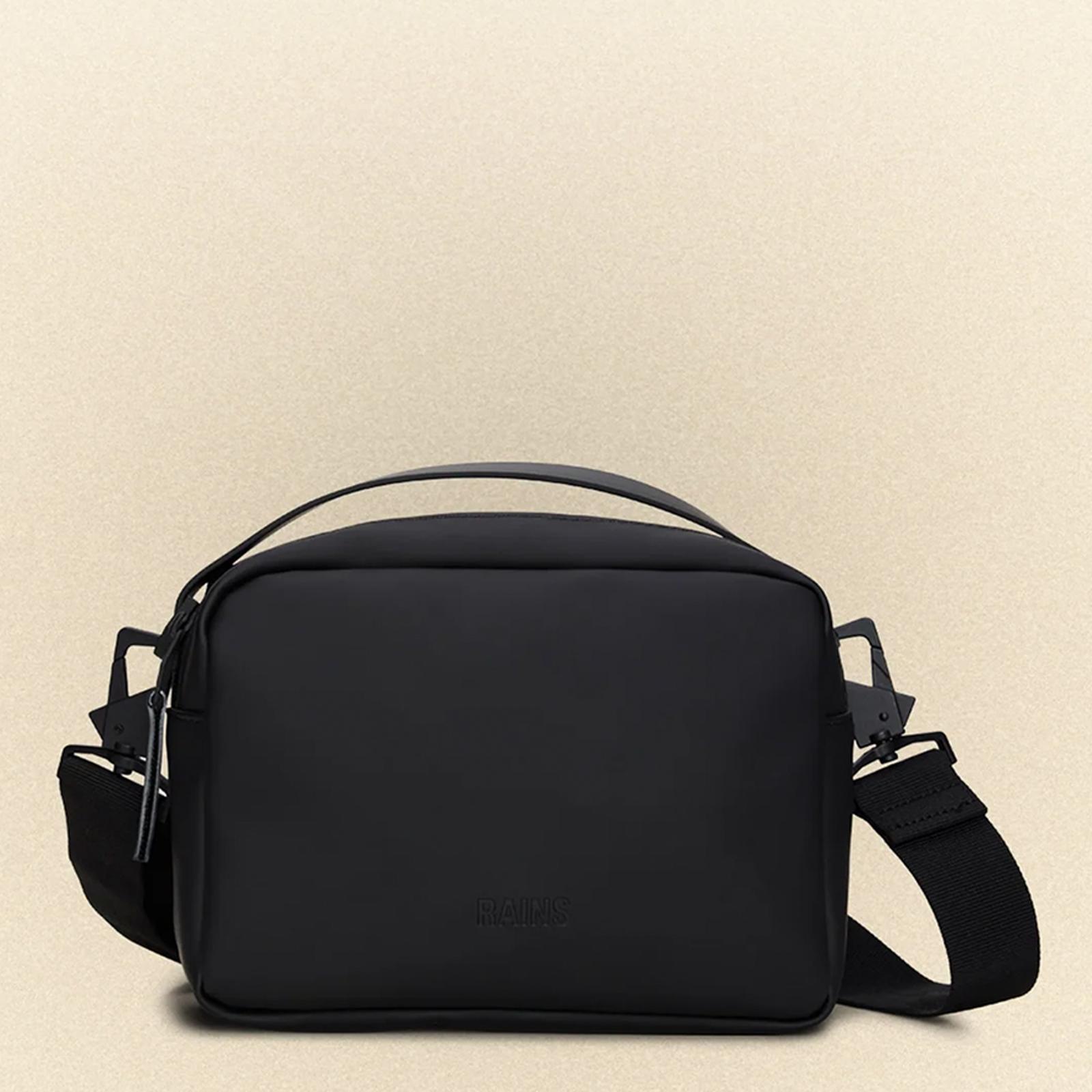 Black Unisex Waterproof Box Bag BrandAlley