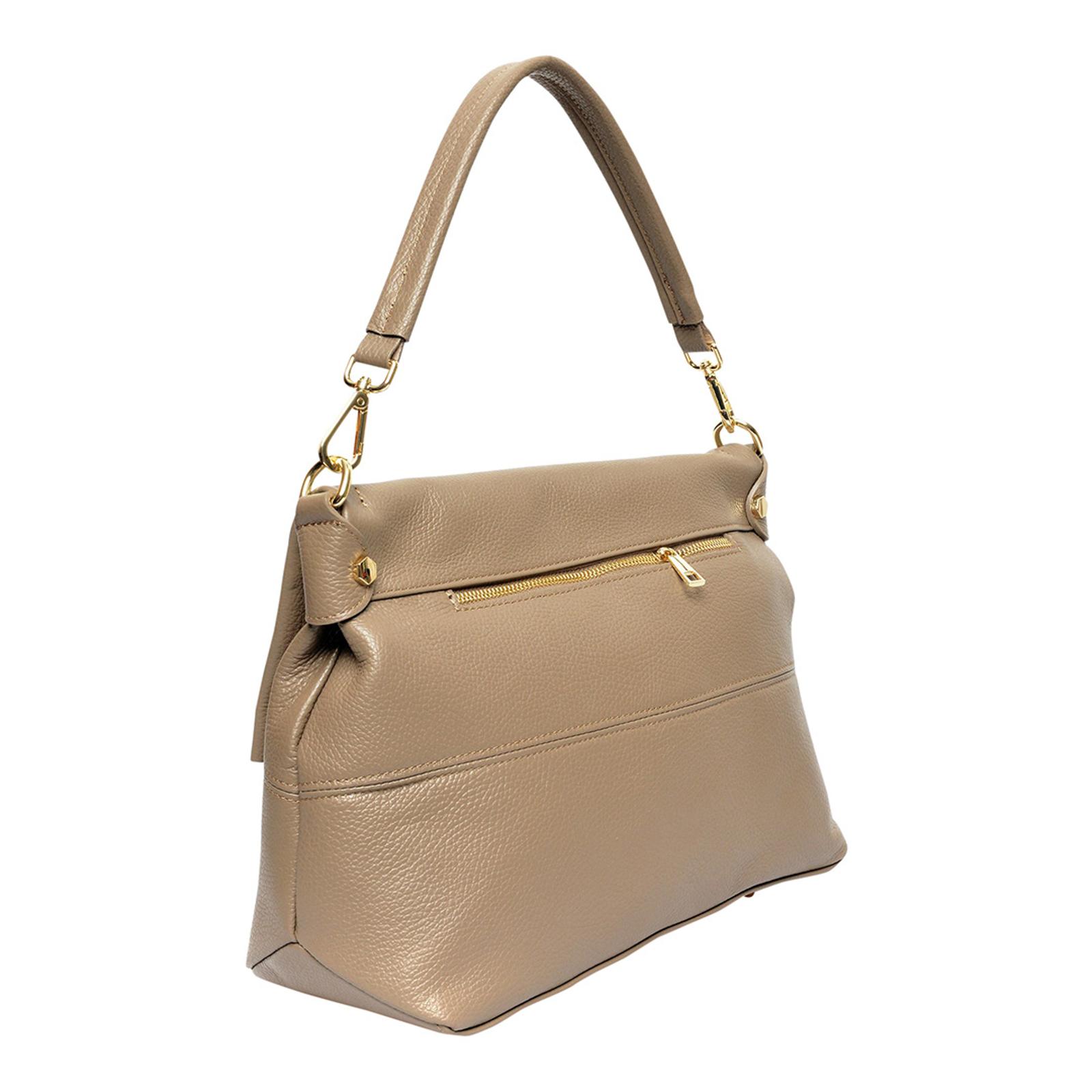 Brown Italian Leather Handbag BrandAlley
