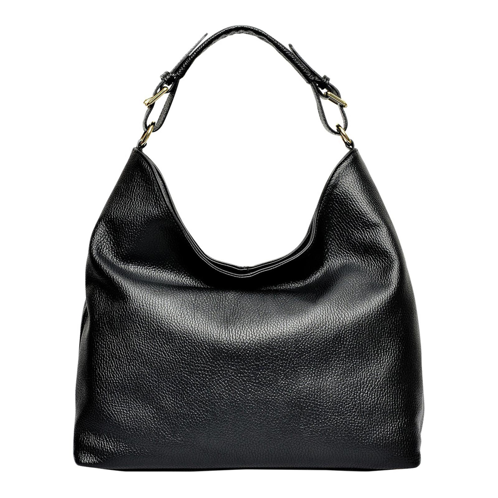 Black Italian Leather Handbag BrandAlley