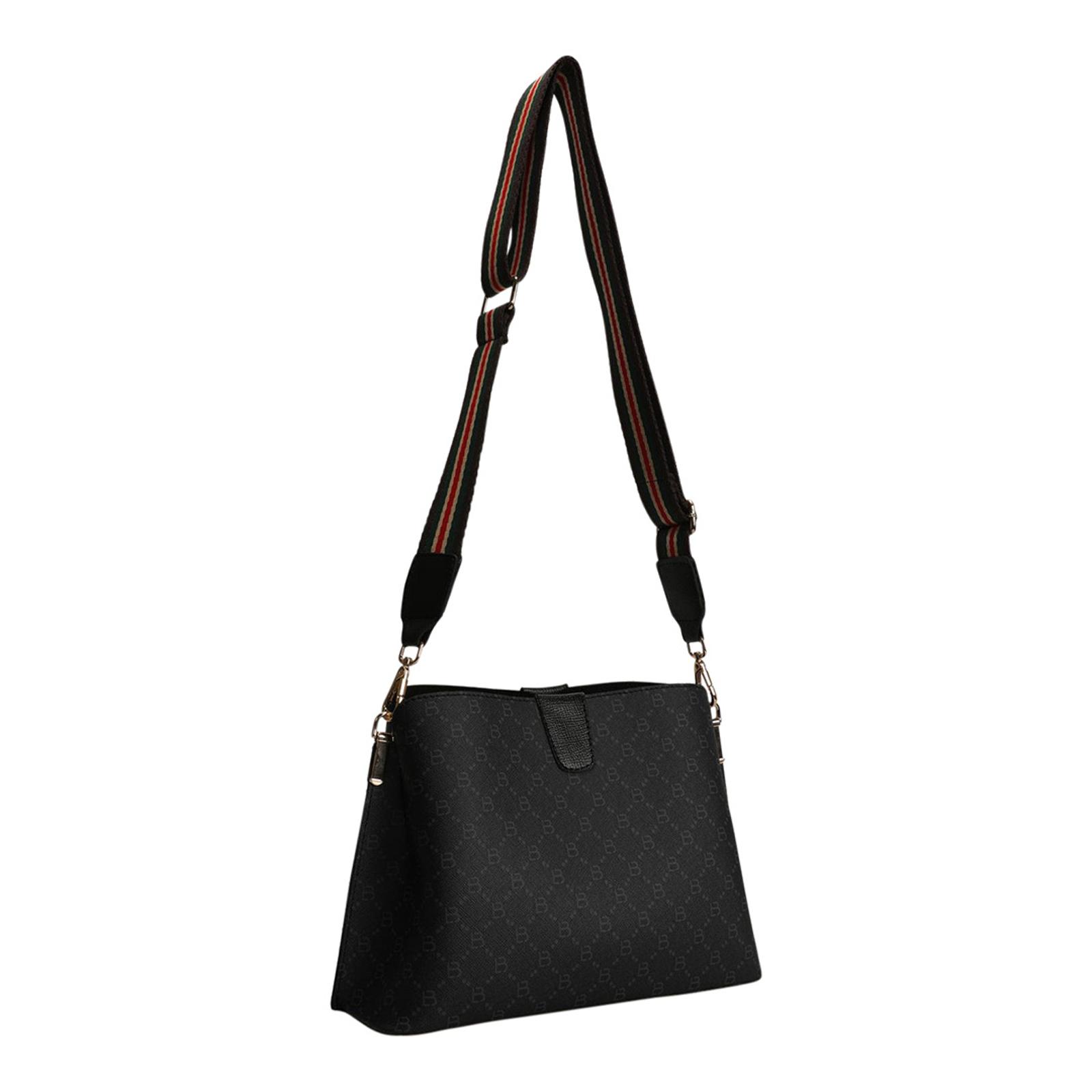 Black/Grey Shoulder Bag BrandAlley