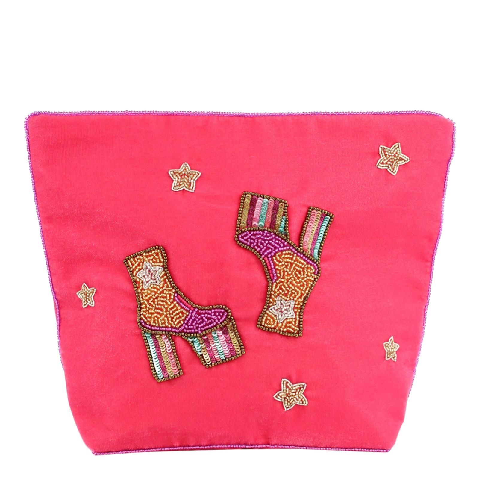 Pink Dancing Boots Make Up Bag BrandAlley