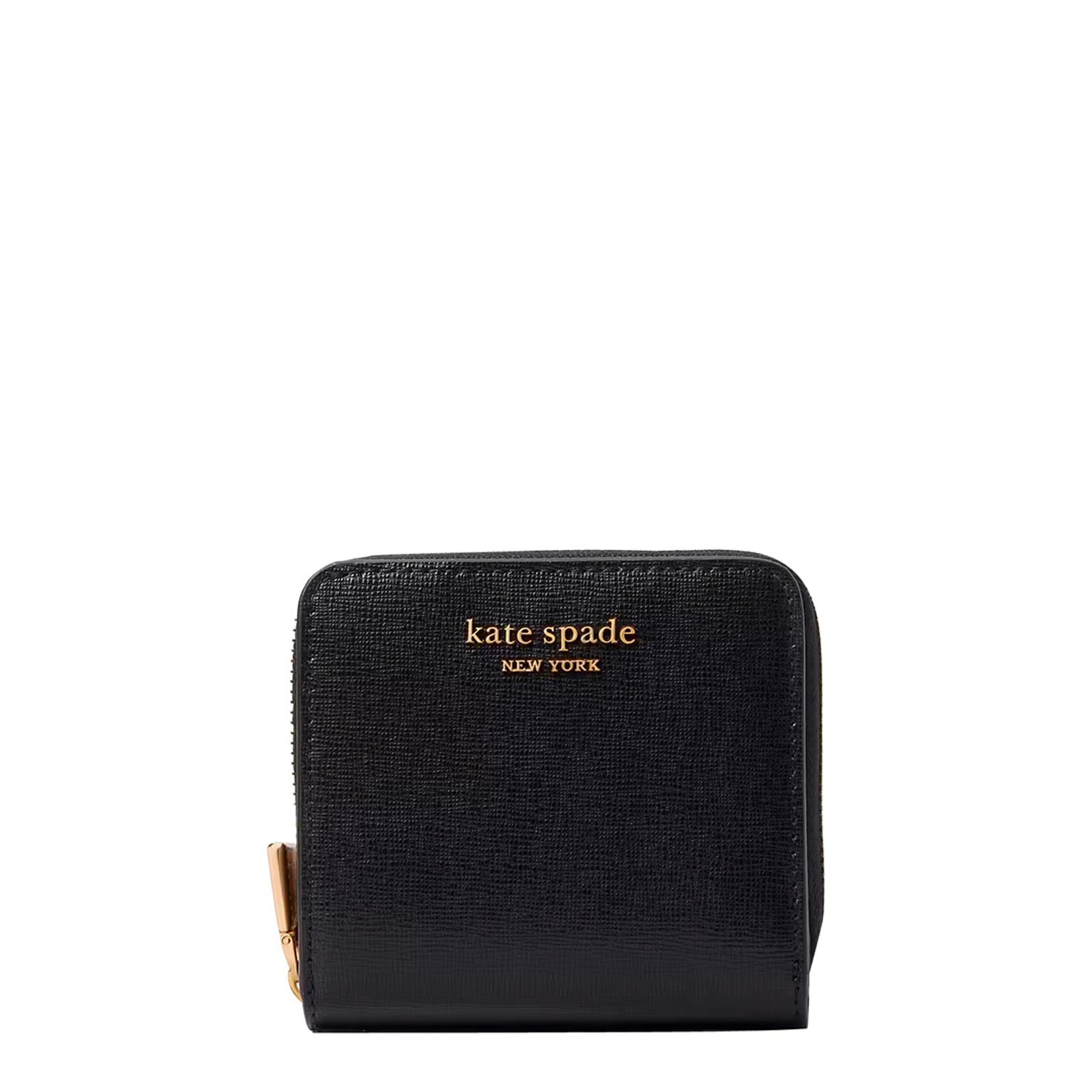 Black Darcy Refined Small Zip Around Card Case Wallet BrandAlley