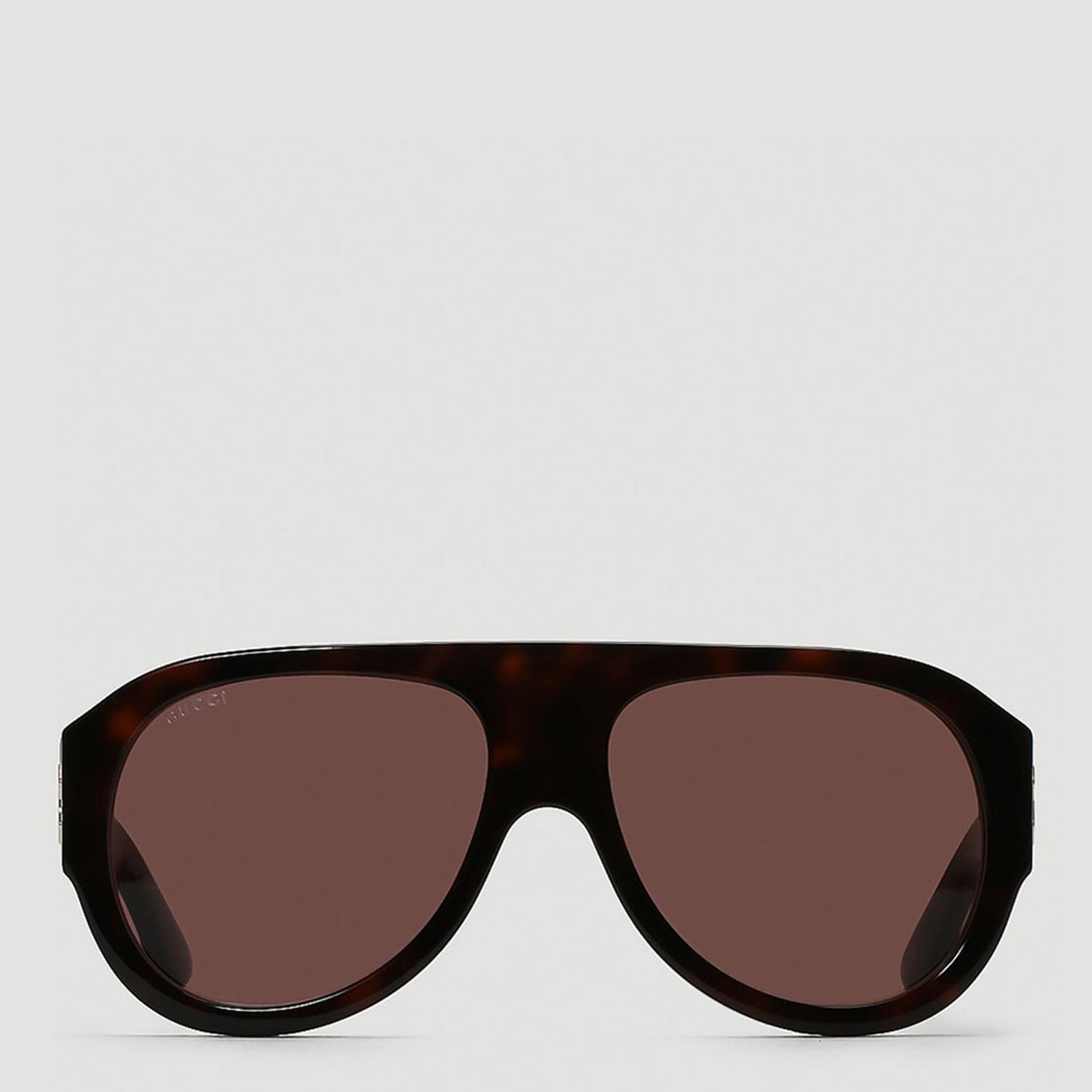 Men's Black Gucci Sunglasses 53mm - BrandAlley