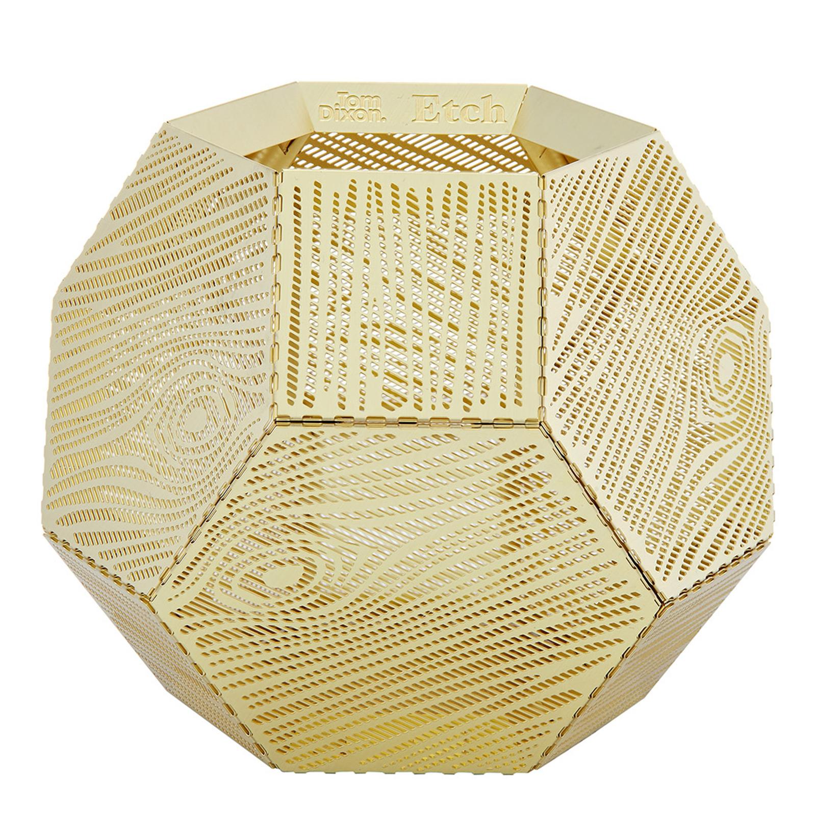 Etch Tea Light Holder, Brass BrandAlley