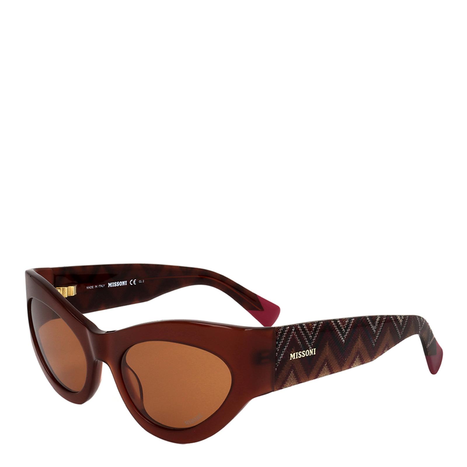 Missoni Brown Plastic Sunglasses main image 1