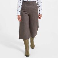 Schöffel Khaki Tweed Skye Wool Culottes - BrandAlley