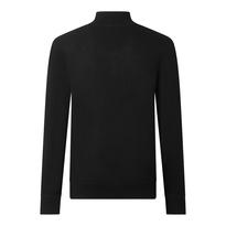 Kilgour Savile Row Black Quarter Zip Merino Wool Jumper BrandAlley