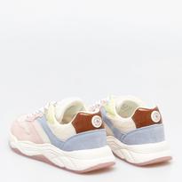 Scotch & Soda Celest 2.0 suède sneakers oranje/multi
